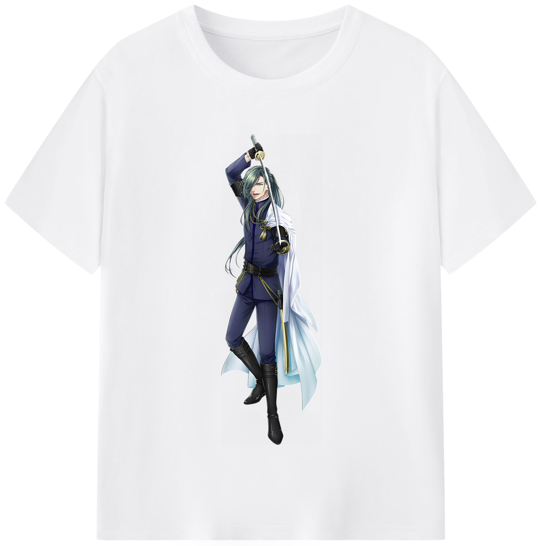 （画像用） 刀剣乱舞 Touken Ranbu 綿100％半袖Tシャツ（フロントプリント）