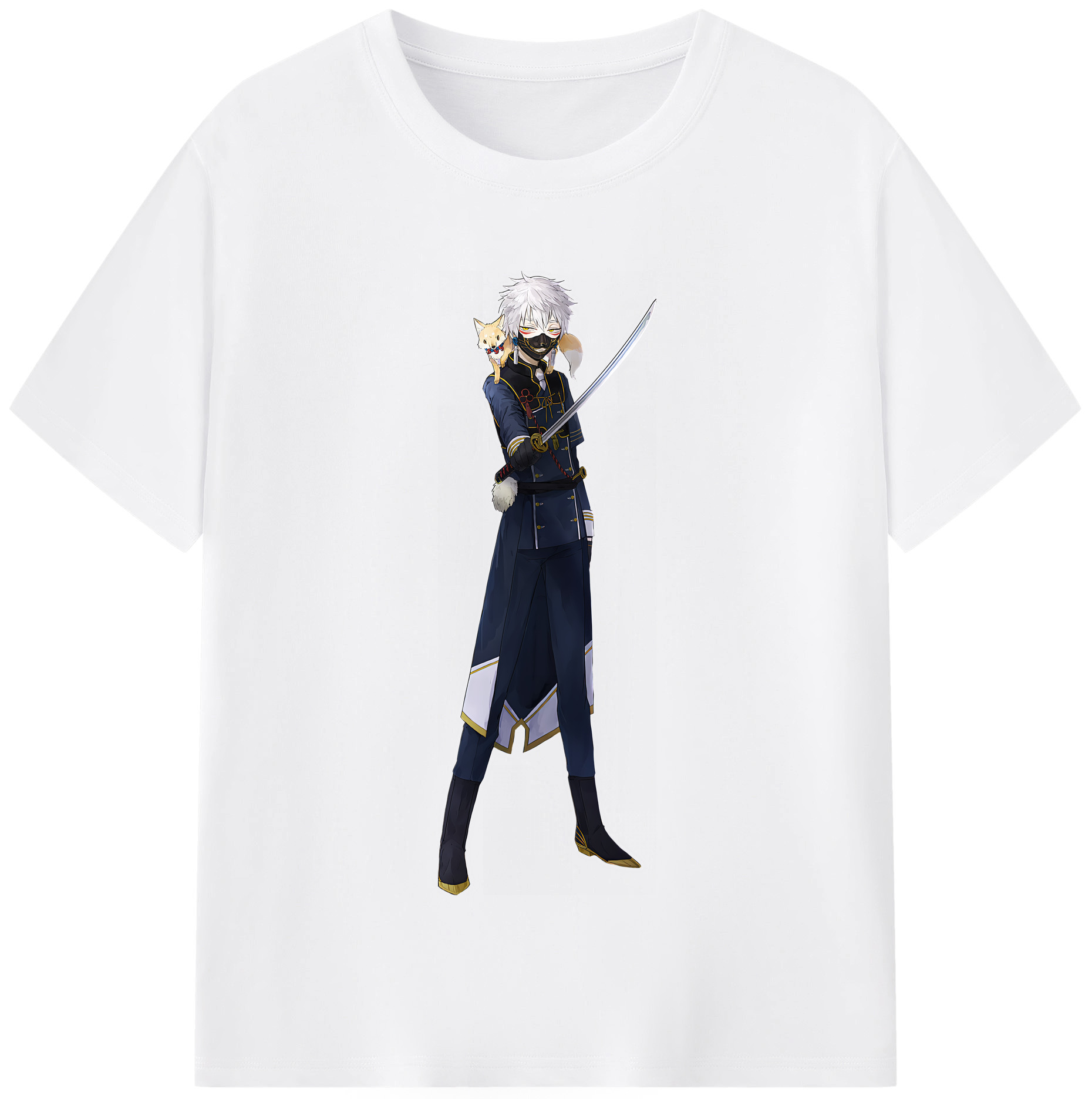 （画像用） 刀剣乱舞 Touken Ranbu 綿100％半袖Tシャツ（フロントプリント）