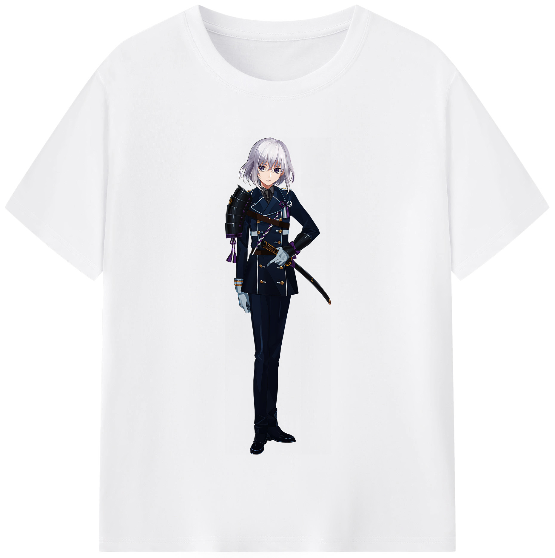 （画像用） 刀剣乱舞 Touken Ranbu 綿100％半袖Tシャツ（フロントプリント）