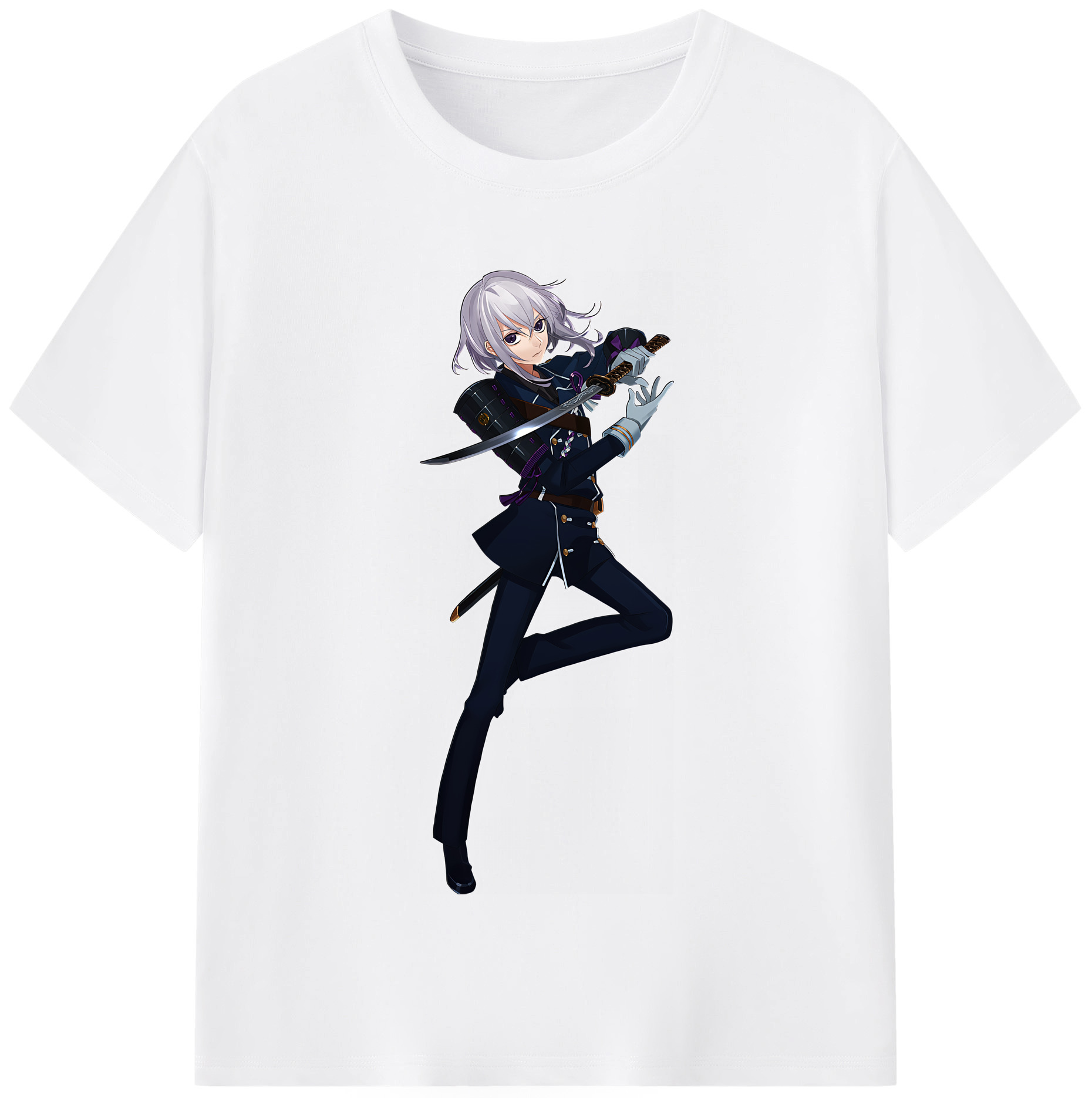 （画像用） 刀剣乱舞 Touken Ranbu 綿100％半袖Tシャツ（フロントプリント）