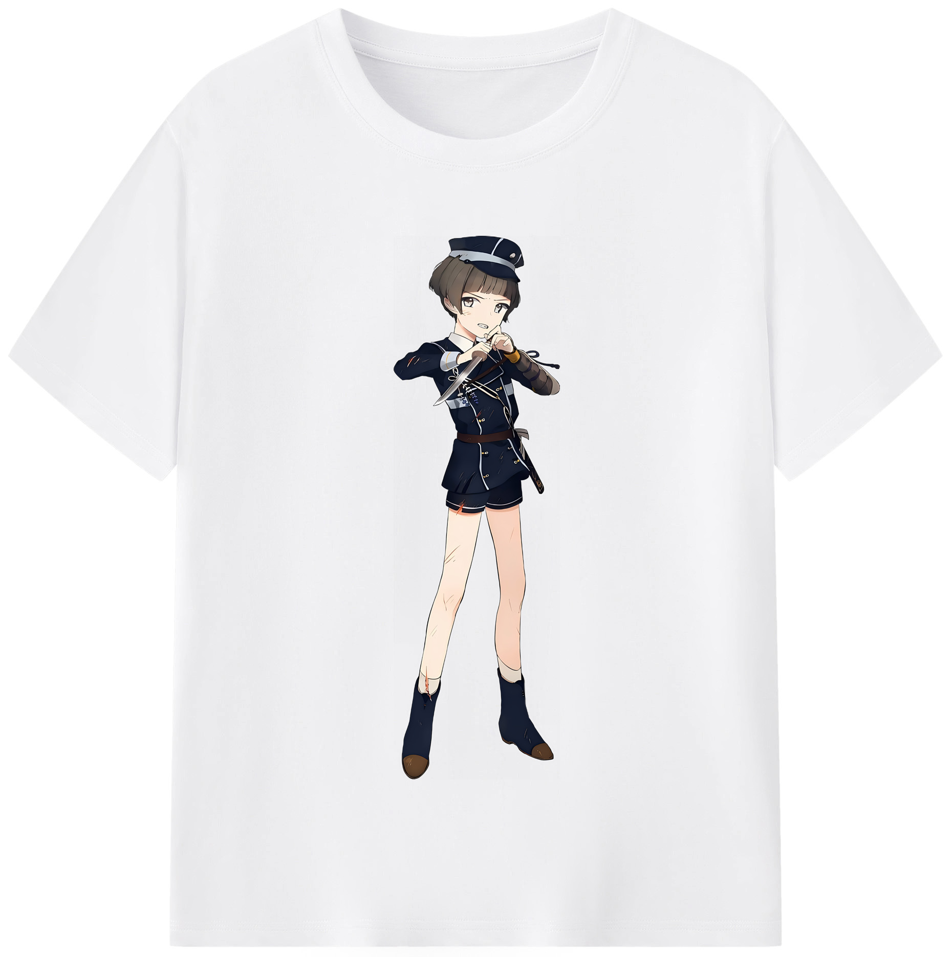 （画像用） 刀剣乱舞 Touken Ranbu 綿100％半袖Tシャツ（フロントプリント）