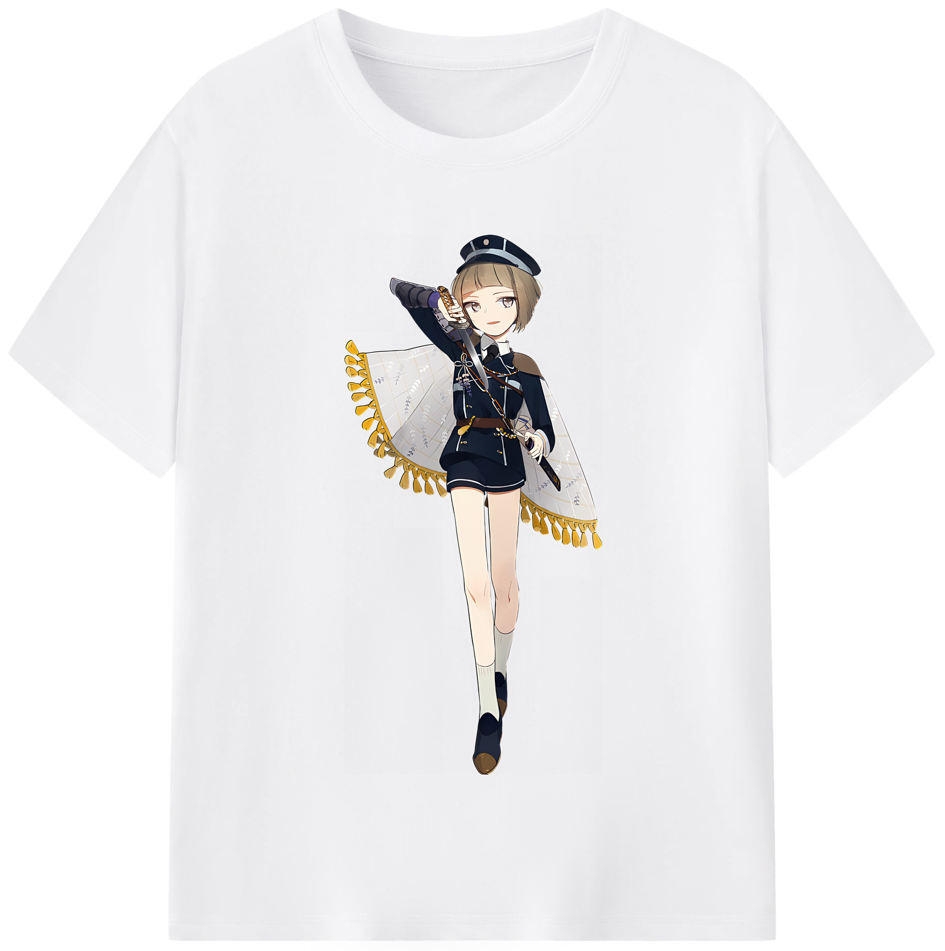 （画像用） 刀剣乱舞 Touken Ranbu 綿100％半袖Tシャツ（フロントプリント）