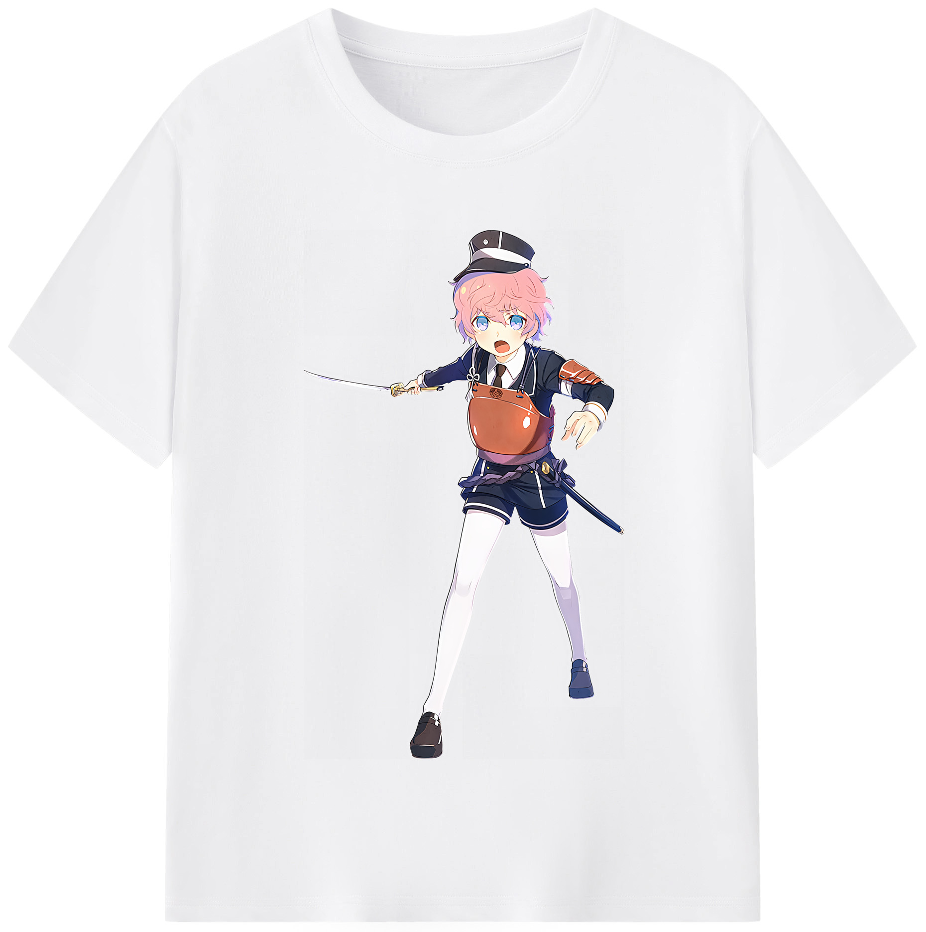 （画像用） 刀剣乱舞 Touken Ranbu 綿100％半袖Tシャツ（フロントプリント）