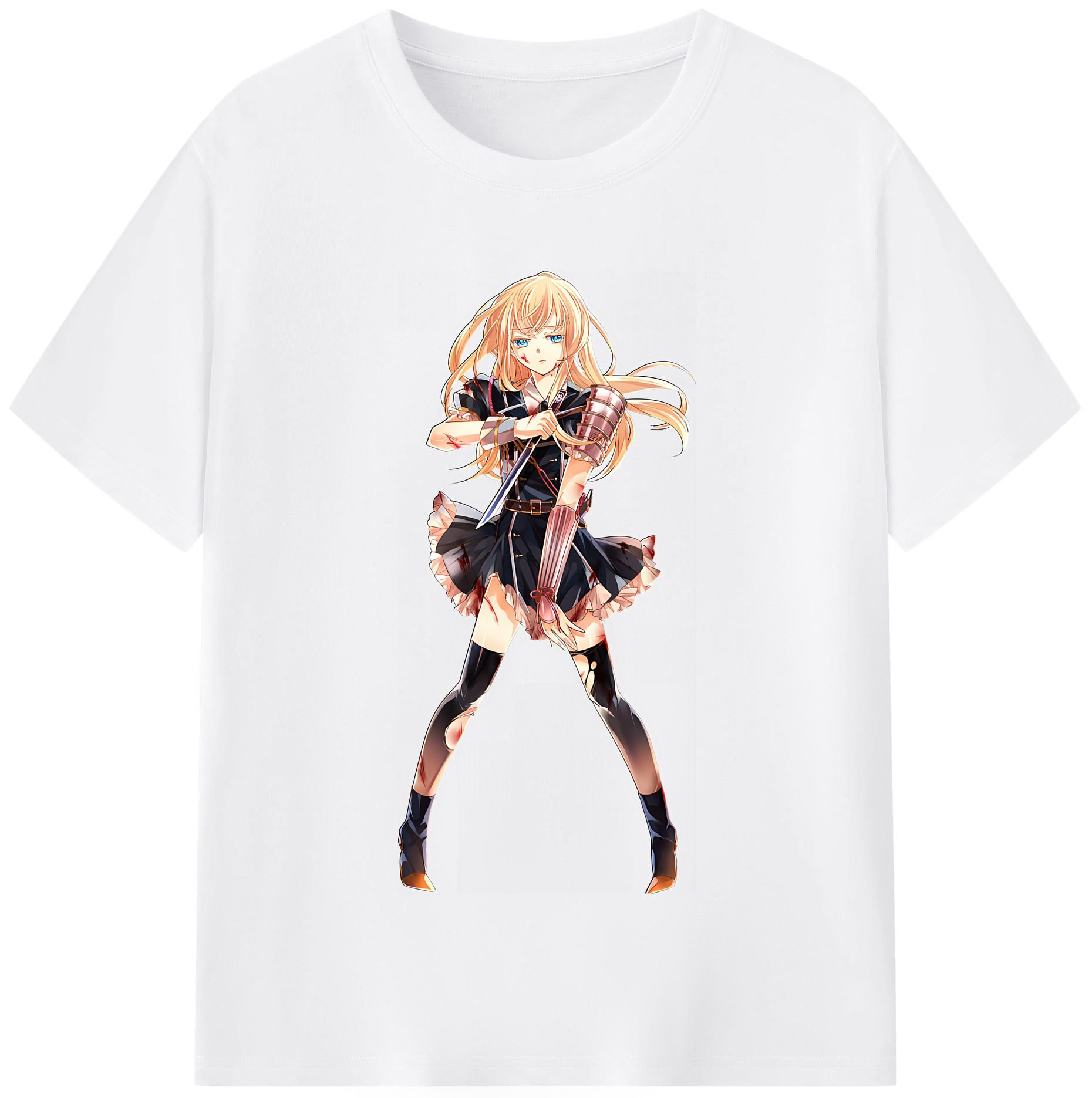 （画像用） 刀剣乱舞 Touken Ranbu 綿100％半袖Tシャツ（フロントプリント）