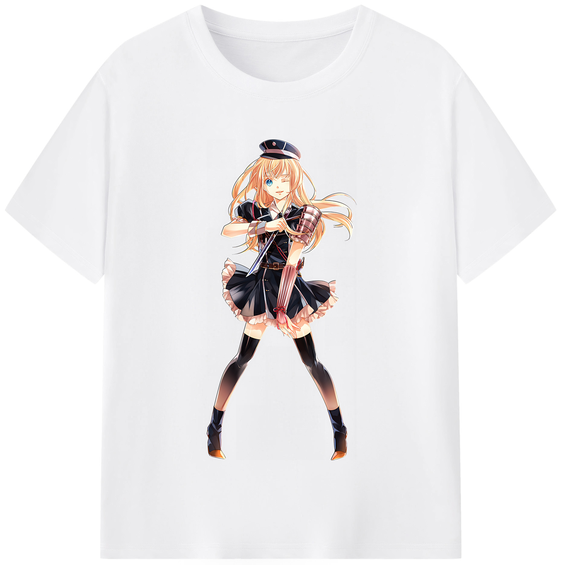 （画像用） 刀剣乱舞 Touken Ranbu 綿100％半袖Tシャツ（フロントプリント）