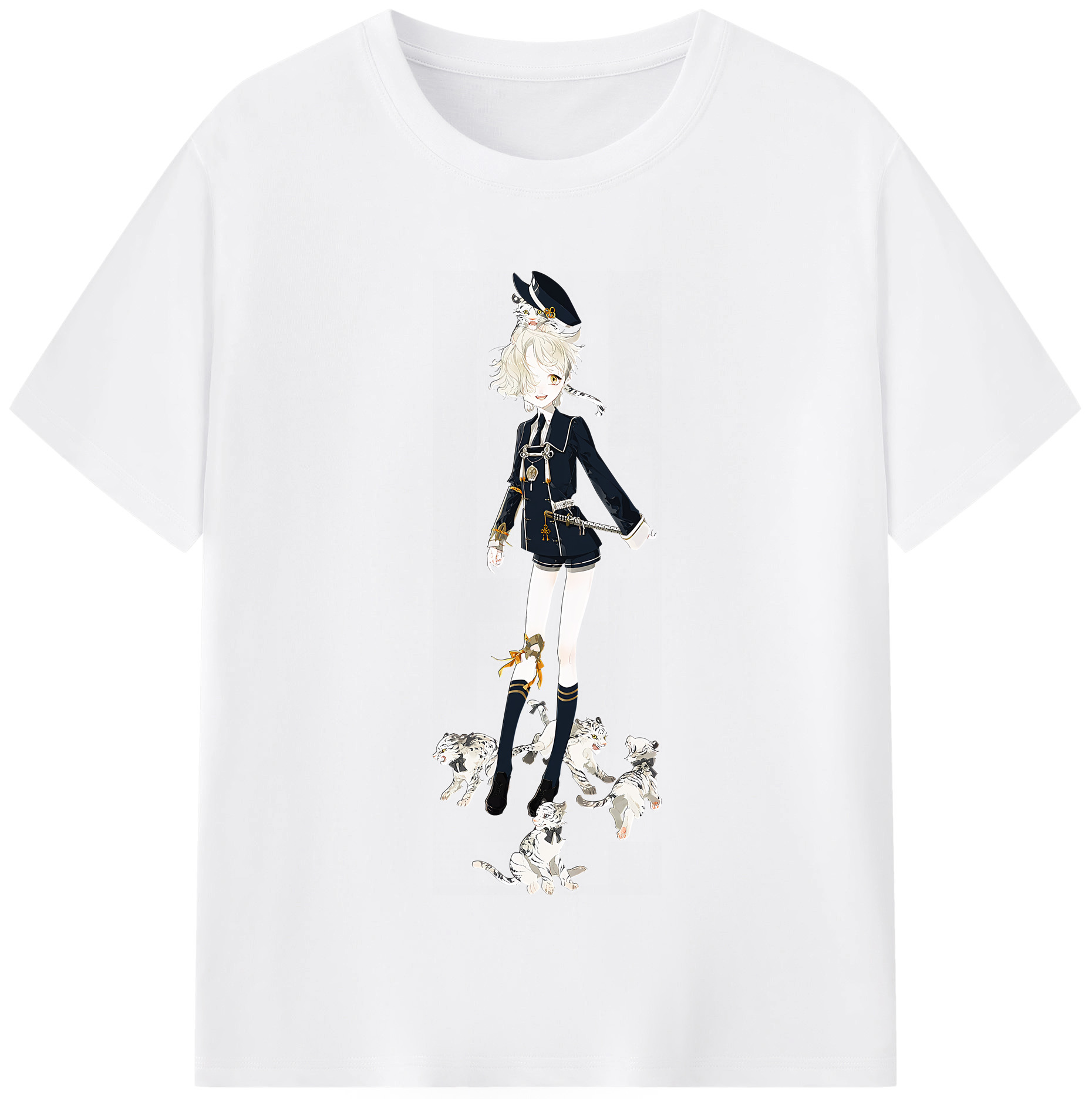（画像用） 刀剣乱舞 Touken Ranbu 綿100％半袖Tシャツ（フロントプリント）