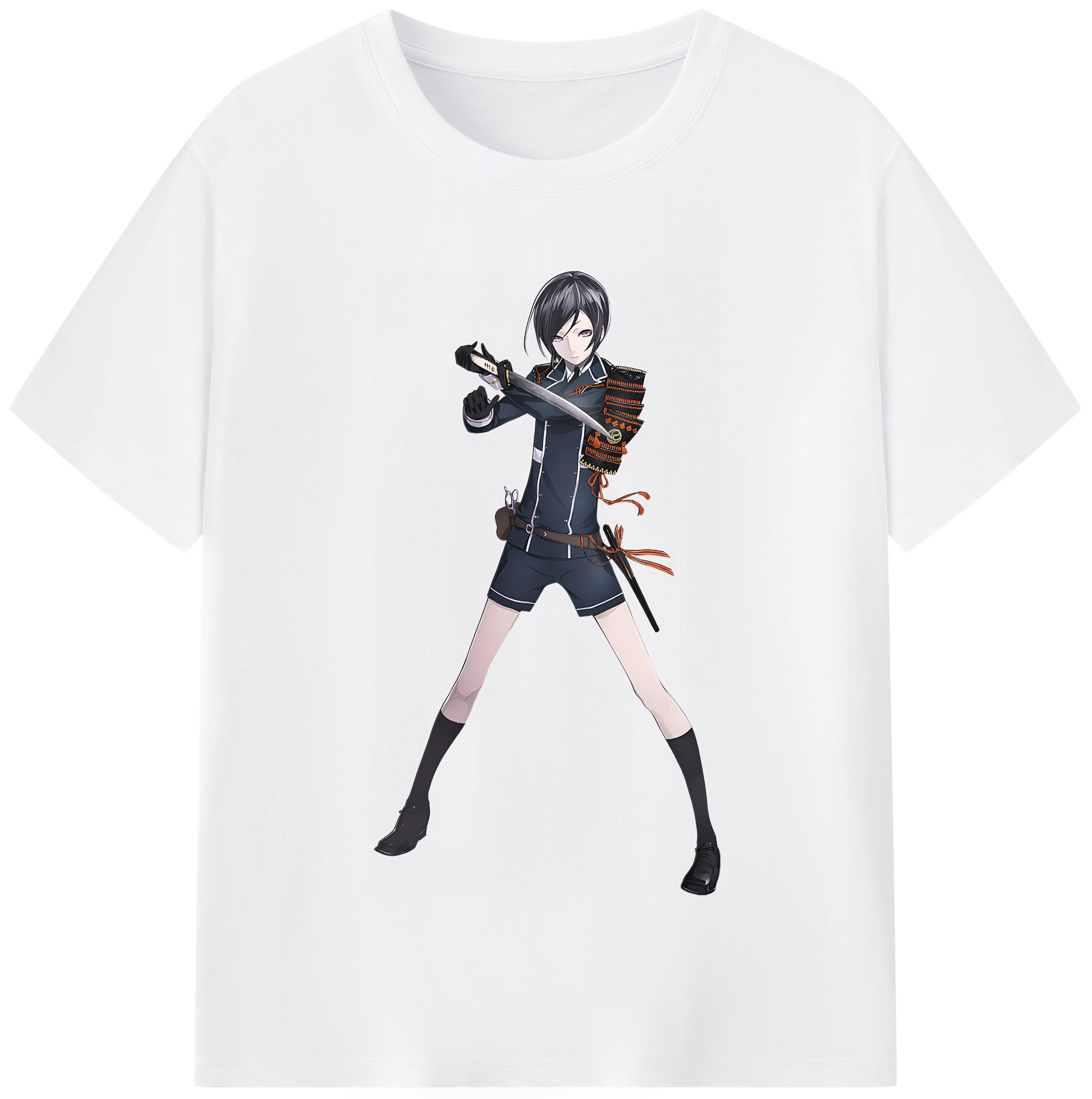 （画像用） 刀剣乱舞 Touken Ranbu 綿100％半袖Tシャツ（フロントプリント）