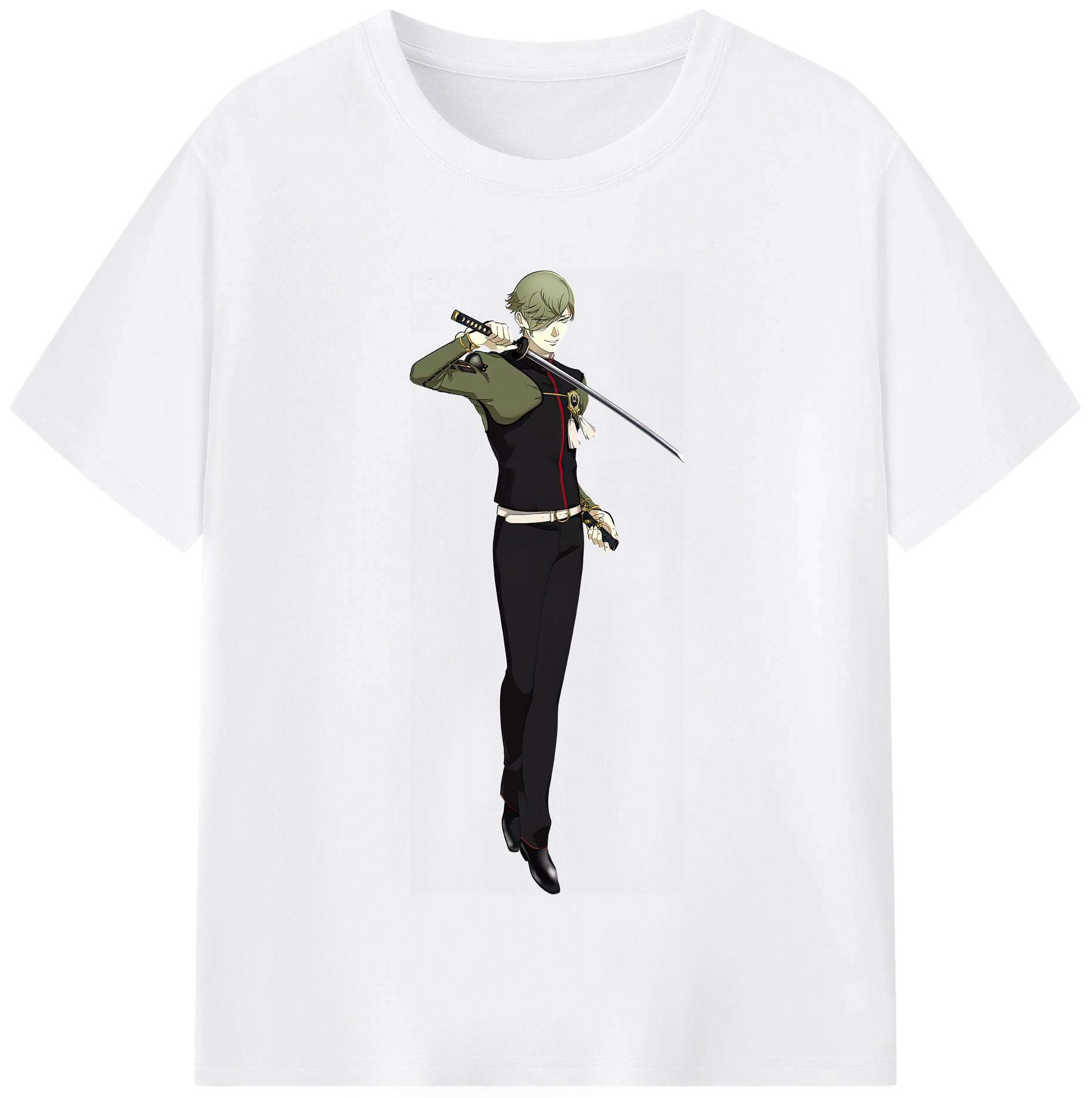（画像用） 刀剣乱舞 Touken Ranbu 綿100％半袖Tシャツ（フロントプリント）