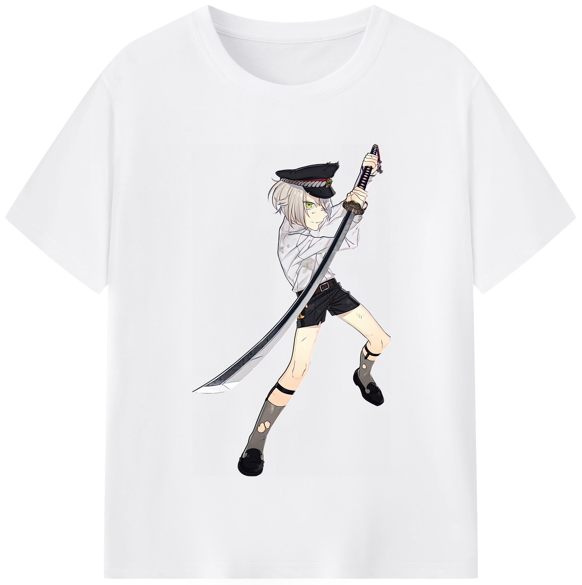 （画像用） 刀剣乱舞 Touken Ranbu 綿100％半袖Tシャツ（フロントプリント）