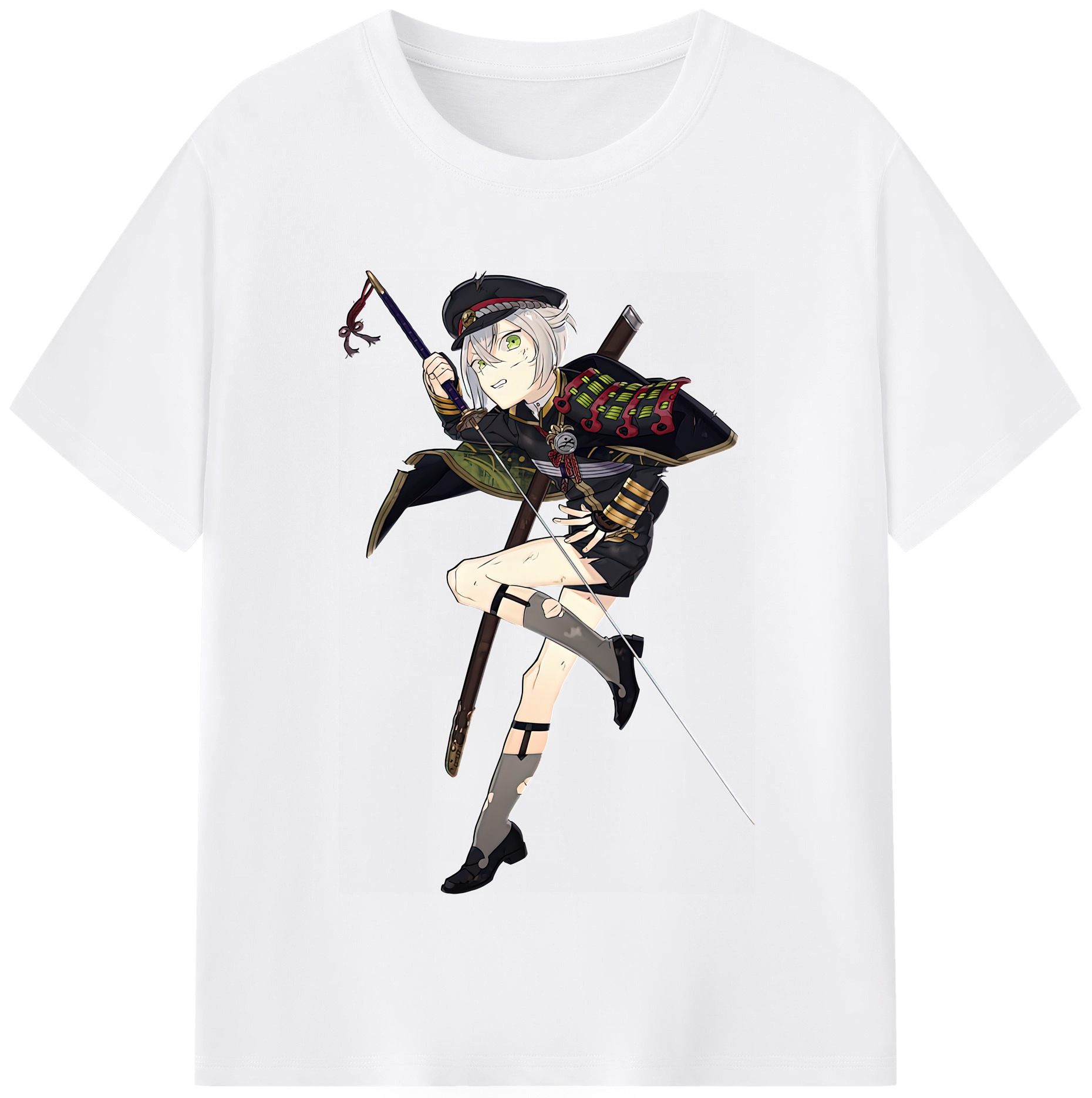 （画像用） 刀剣乱舞 Touken Ranbu 綿100％半袖Tシャツ（フロントプリント）