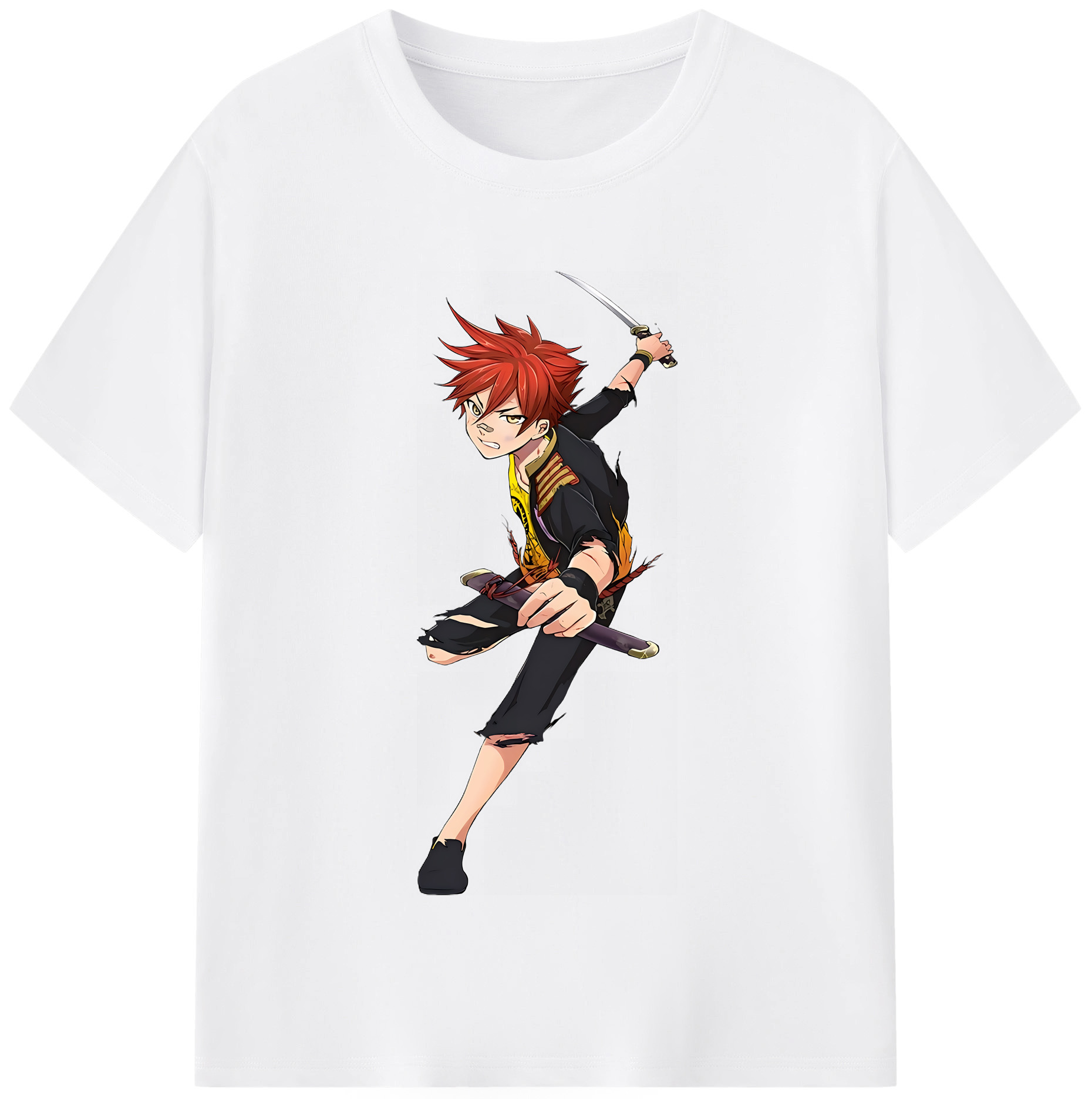 （画像用） 刀剣乱舞 Touken Ranbu 綿100％半袖Tシャツ（フロントプリント）