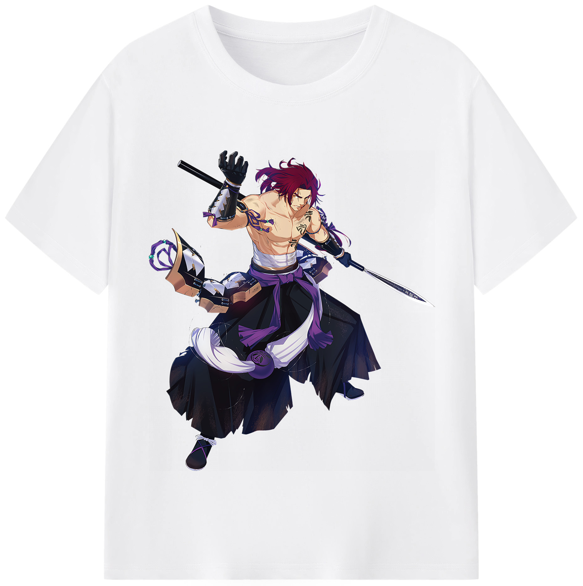 （画像用） 刀剣乱舞 Touken Ranbu 綿100％半袖Tシャツ（フロントプリント）