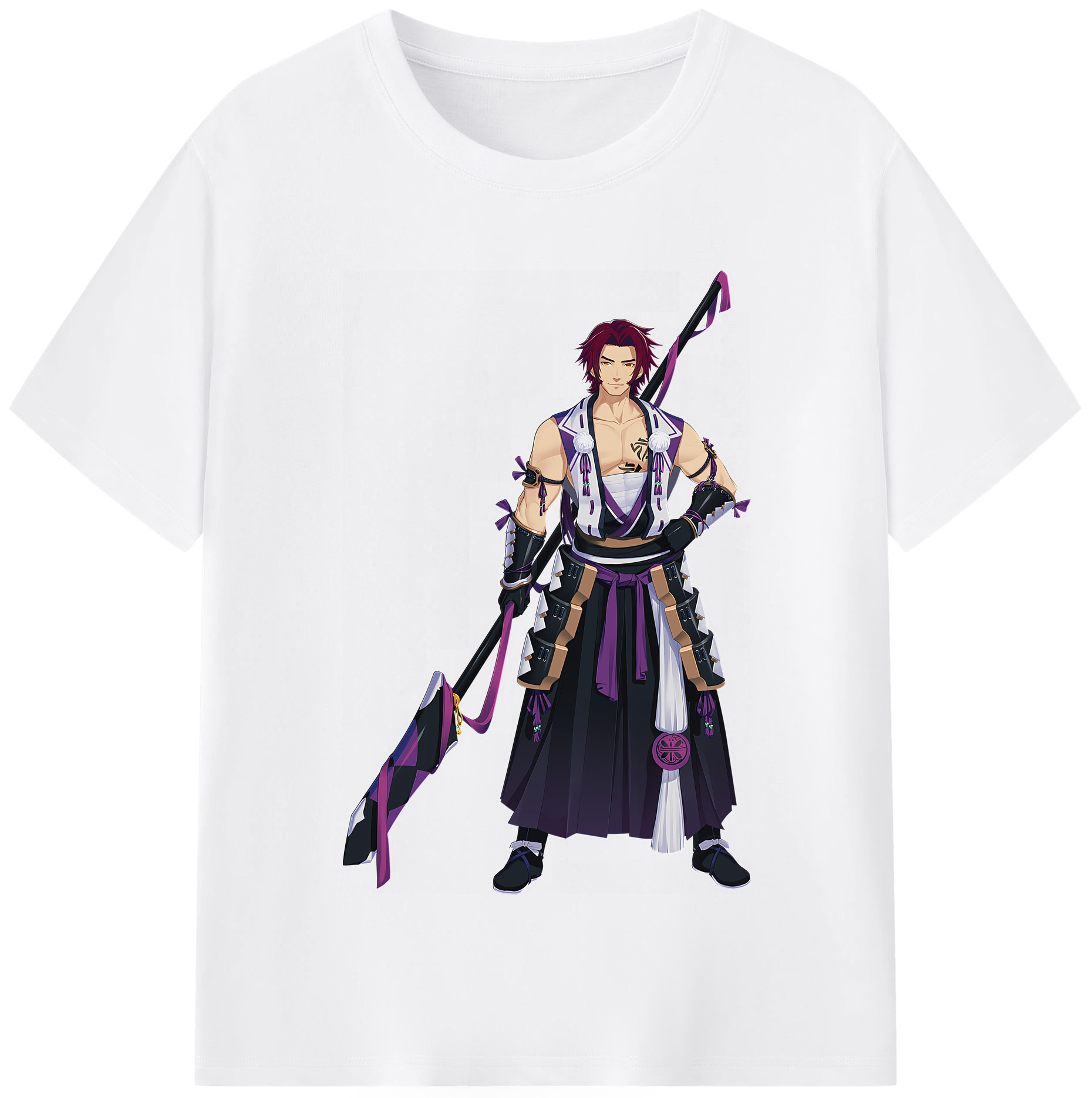 （画像用） 刀剣乱舞 Touken Ranbu 綿100％半袖Tシャツ（フロントプリント）