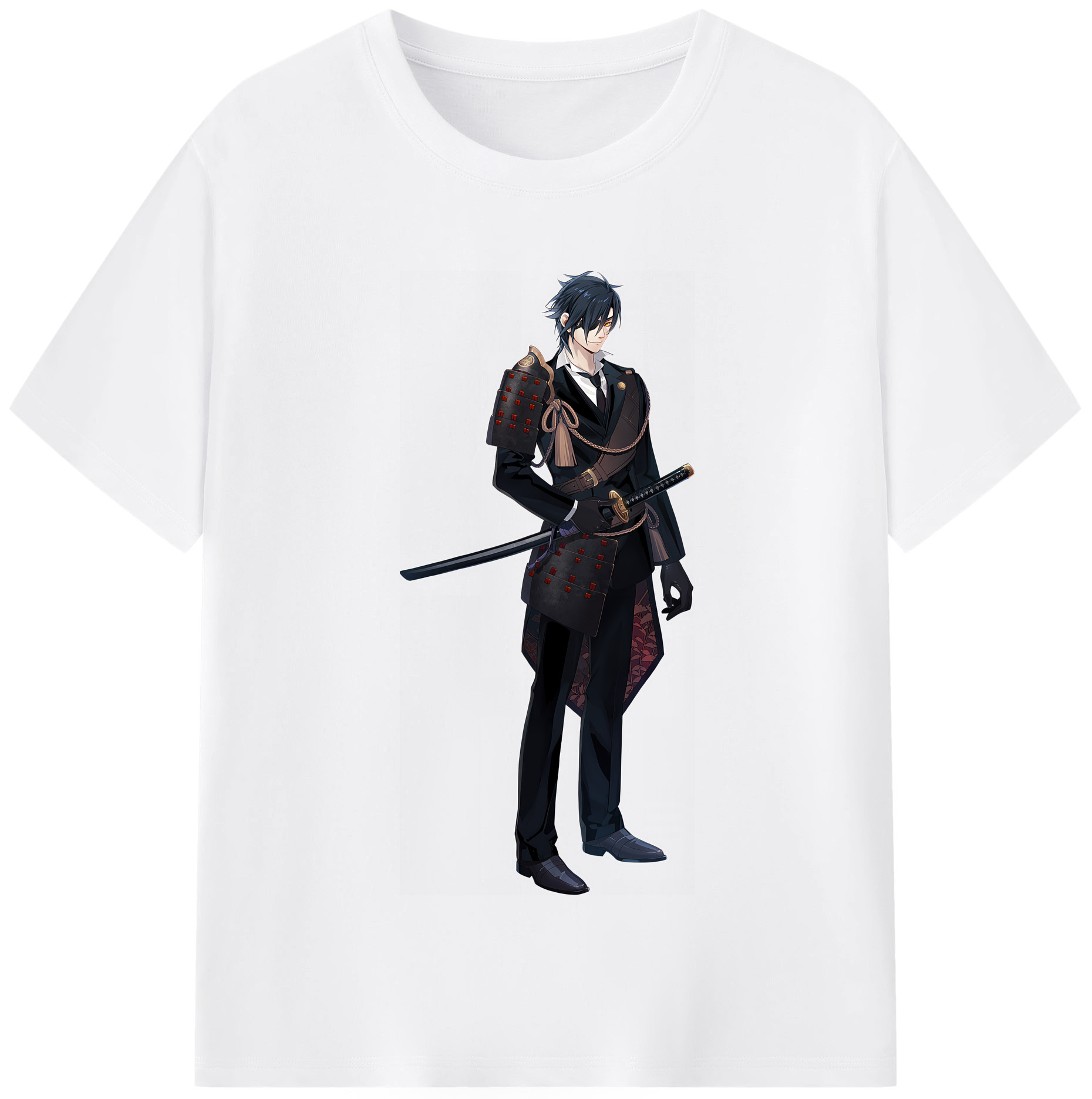 （画像用） 刀剣乱舞 Touken Ranbu 綿100％半袖Tシャツ（フロントプリント）