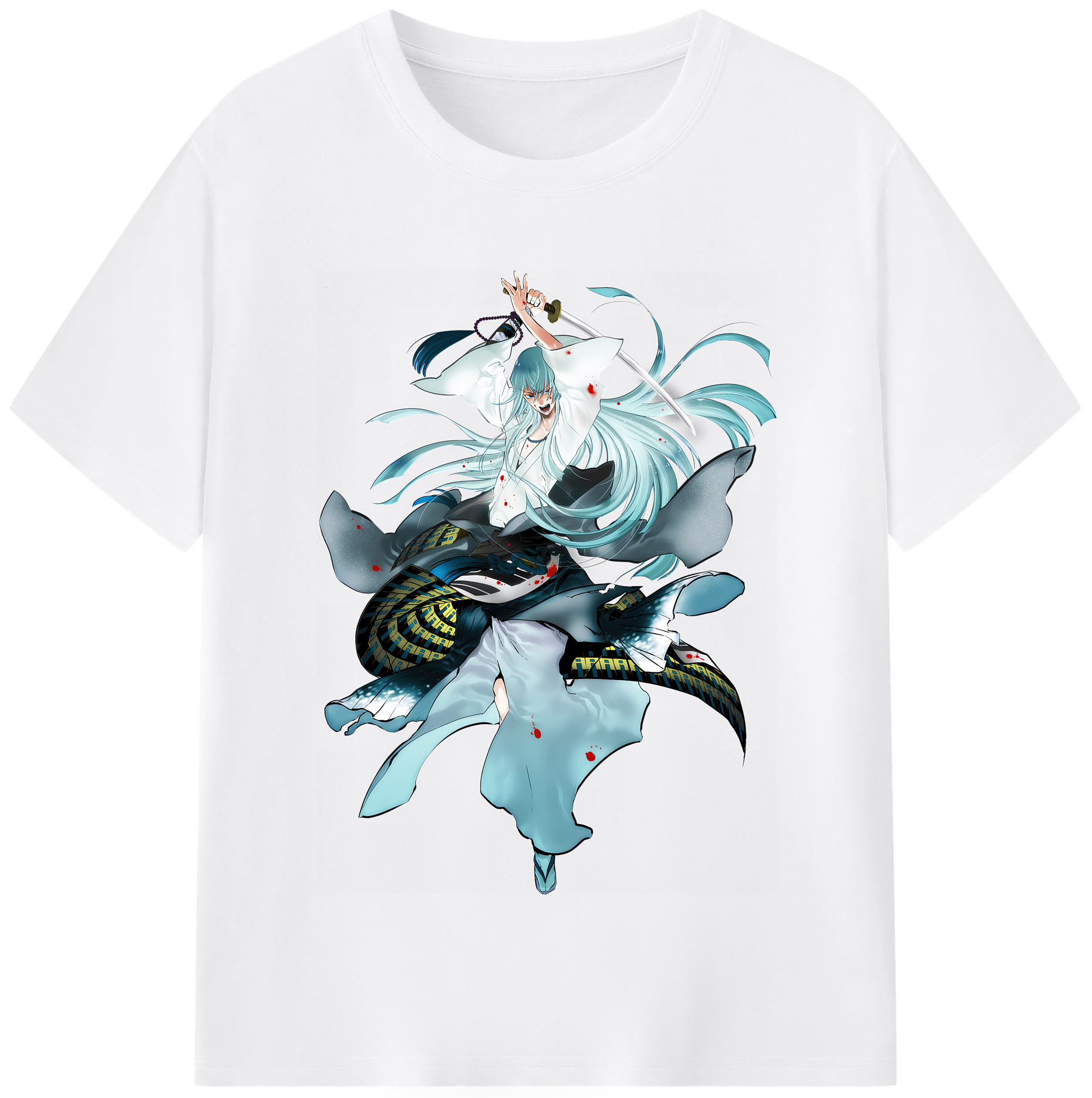 （画像用） 刀剣乱舞 Touken Ranbu 綿100％半袖Tシャツ（フロントプリント）