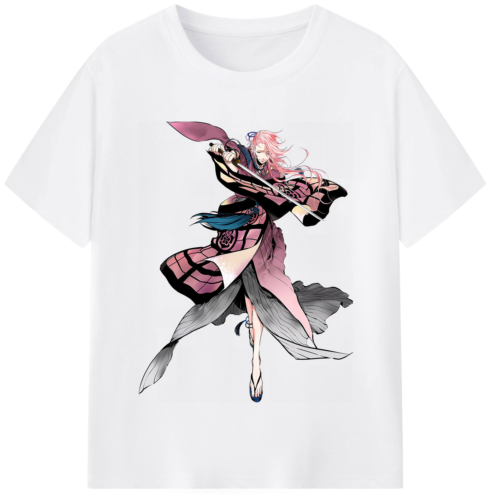 （画像用） 刀剣乱舞 Touken Ranbu 綿100％半袖Tシャツ（フロントプリント）