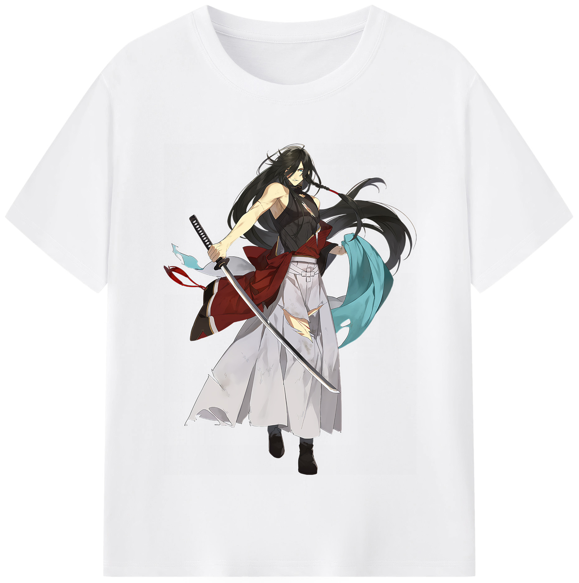 （画像用） 刀剣乱舞 Touken Ranbu 綿100％半袖Tシャツ（フロントプリント）