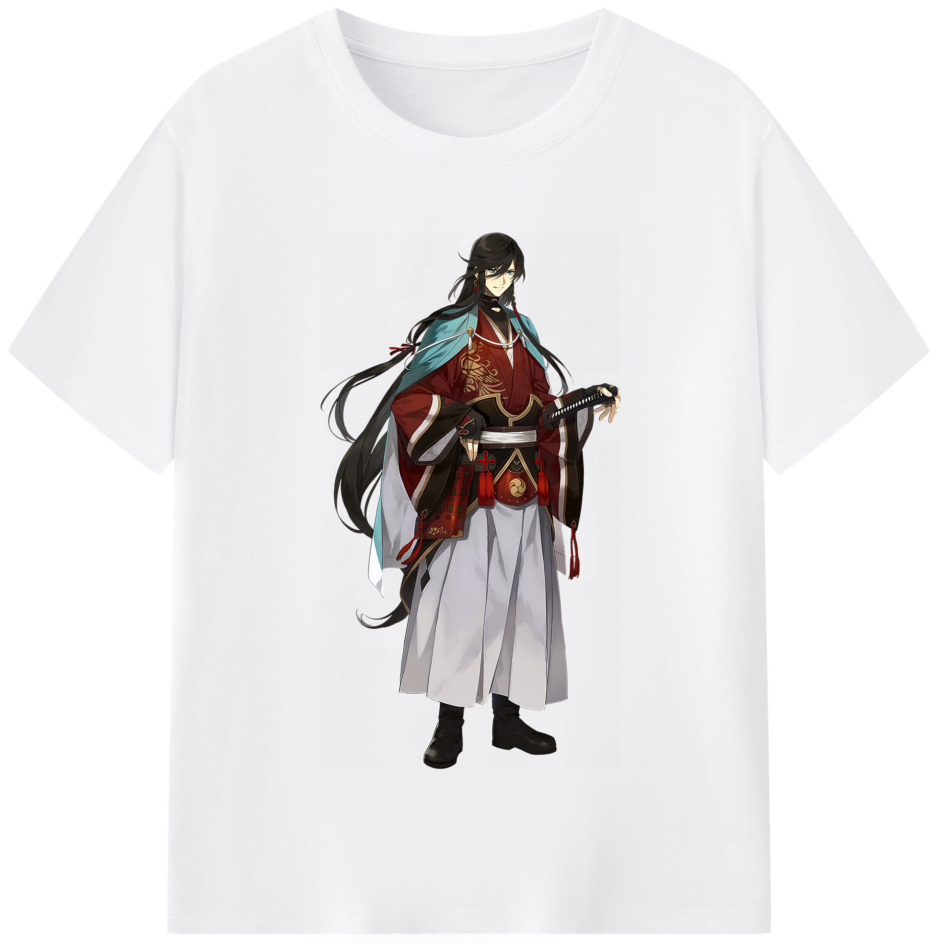 （画像用） 刀剣乱舞 Touken Ranbu 綿100％半袖Tシャツ（フロントプリント）