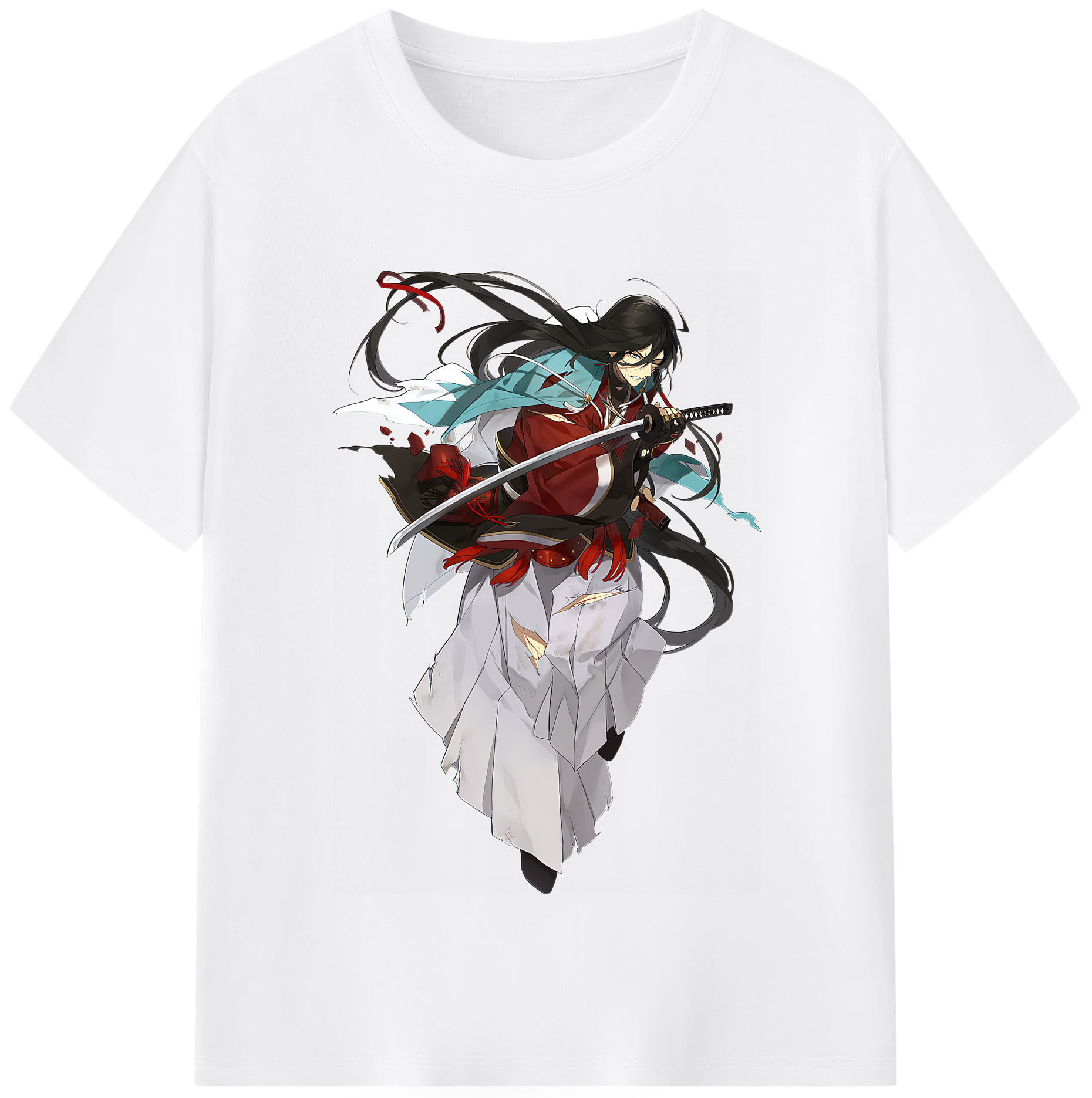 （画像用） 刀剣乱舞 Touken Ranbu 綿100％半袖Tシャツ（フロントプリント）