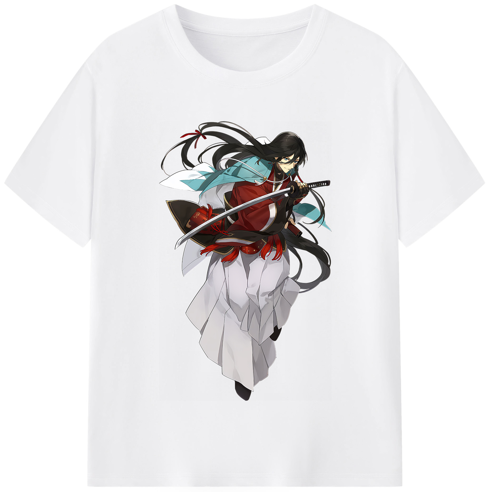 （画像用） 刀剣乱舞 Touken Ranbu 綿100％半袖Tシャツ（フロントプリント）