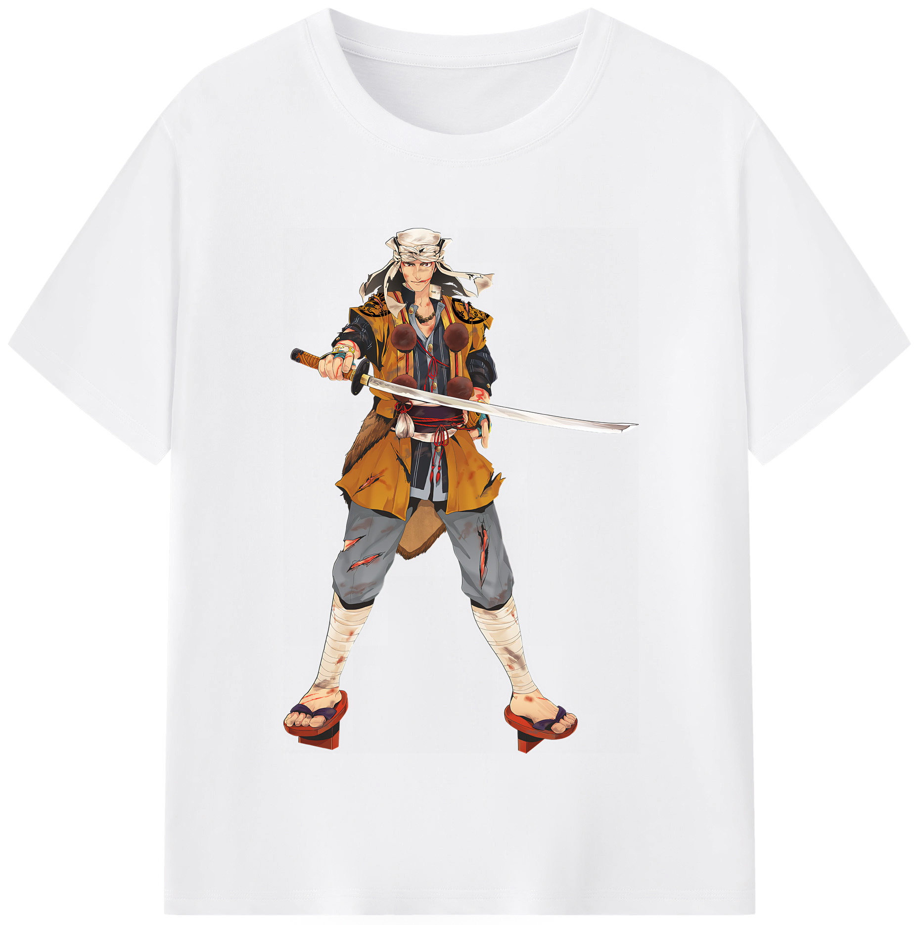 （画像用） 刀剣乱舞 Touken Ranbu 綿100％半袖Tシャツ（フロントプリント）