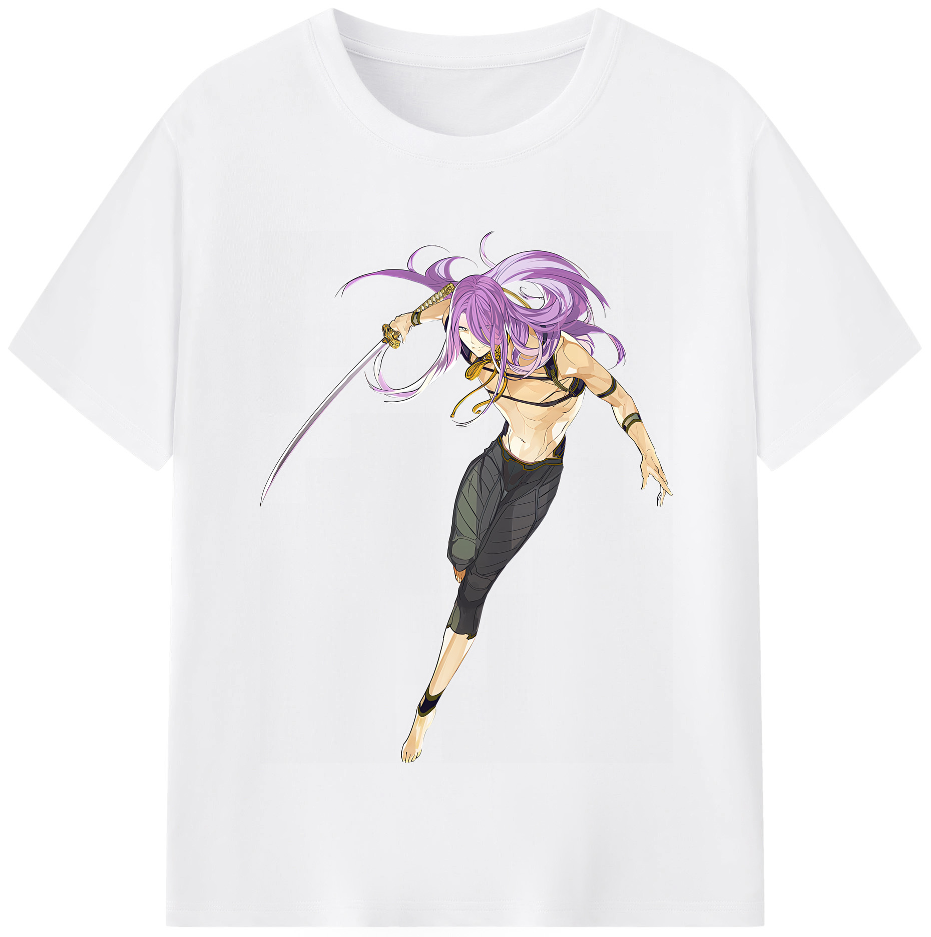 （画像用） 刀剣乱舞 Touken Ranbu 綿100％半袖Tシャツ（フロントプリント）