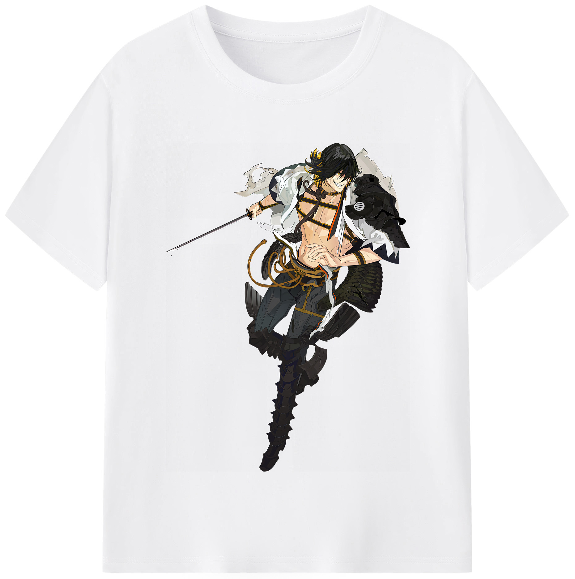 （画像用） 刀剣乱舞 Touken Ranbu 綿100％半袖Tシャツ（フロントプリント）