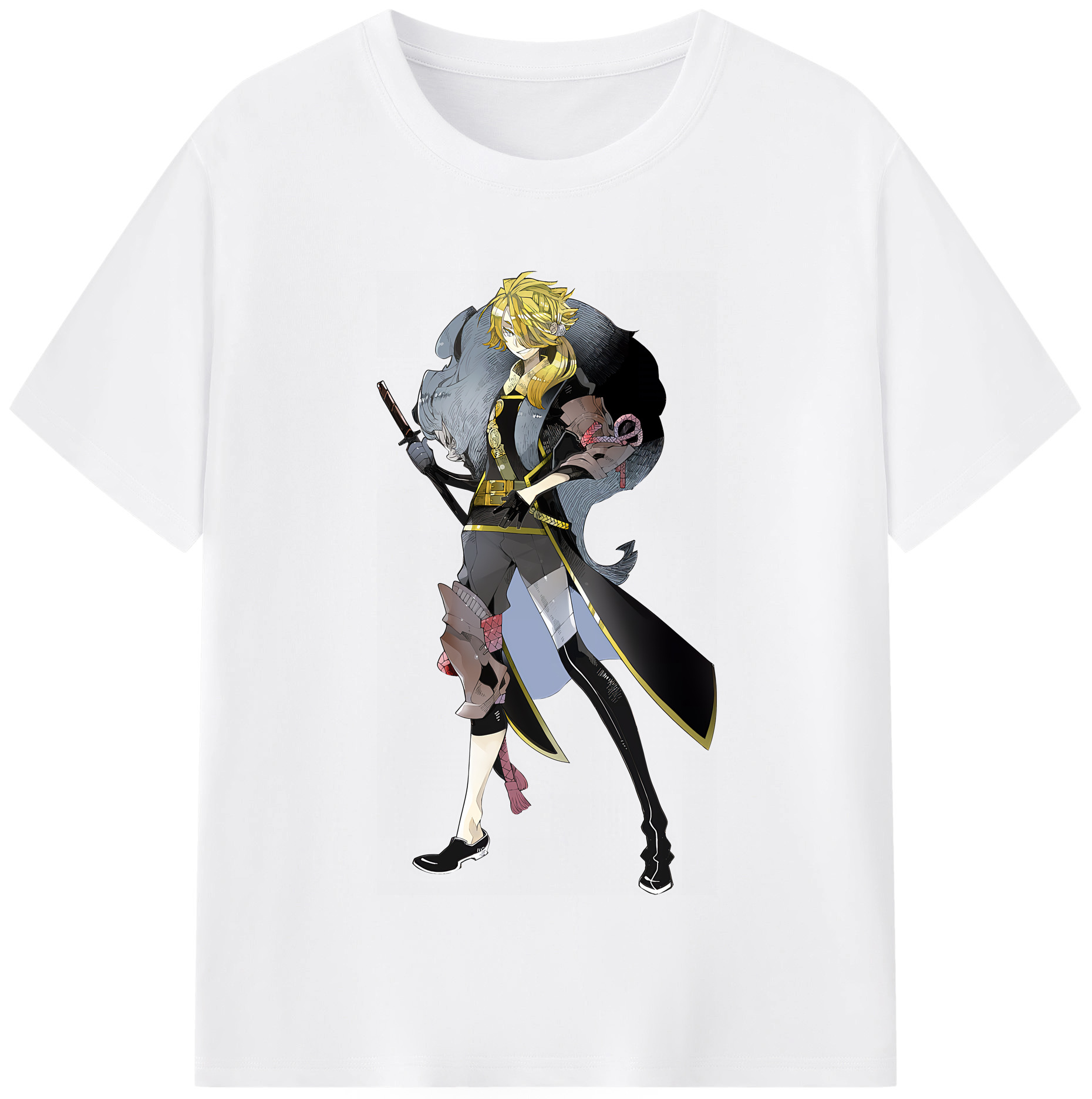 （画像用） 刀剣乱舞 Touken Ranbu 綿100％半袖Tシャツ（フロントプリント）