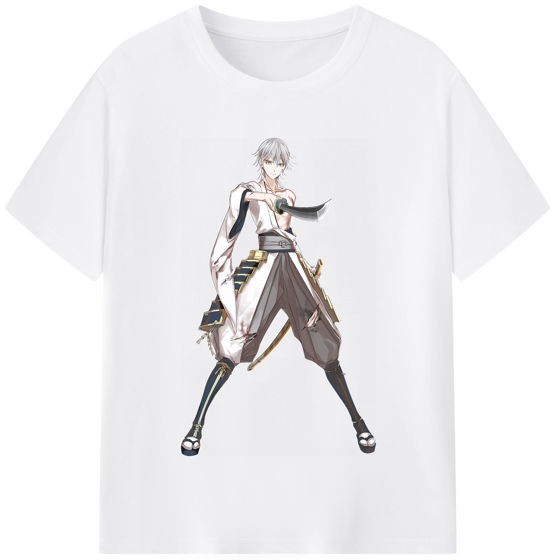 （画像用） 刀剣乱舞 Touken Ranbu 綿100％半袖Tシャツ（フロントプリント）