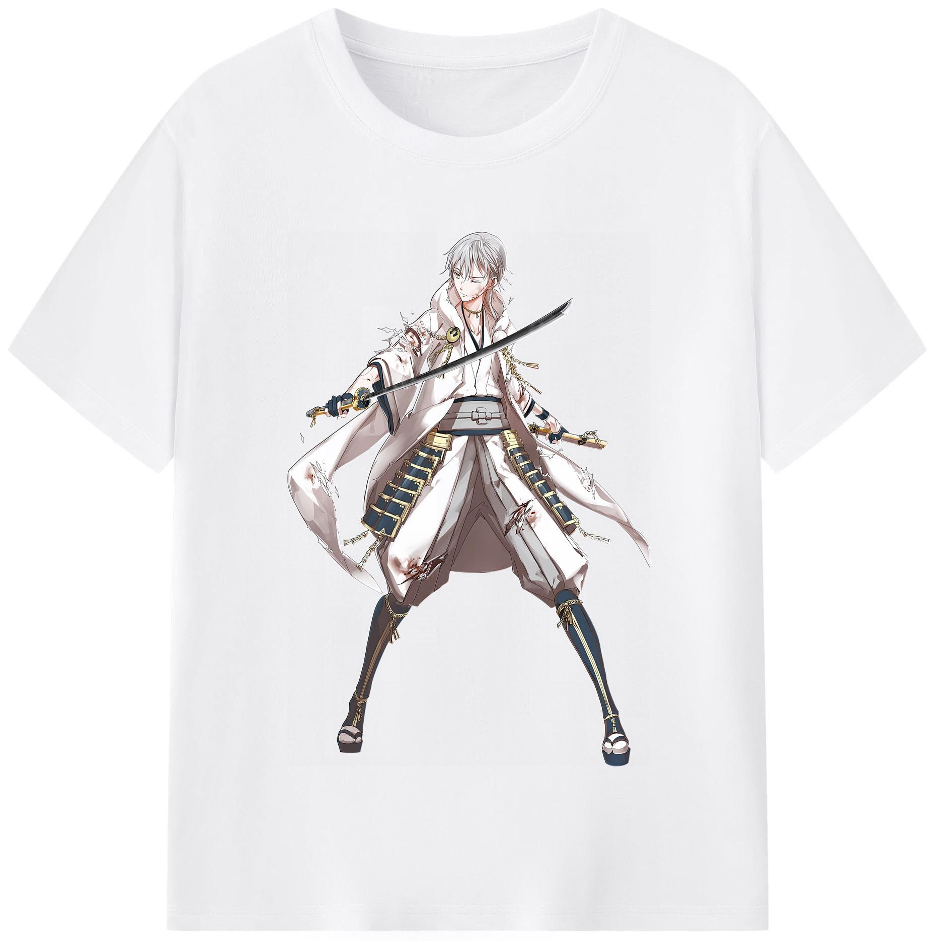（画像用） 刀剣乱舞 Touken Ranbu 綿100％半袖Tシャツ（フロントプリント）