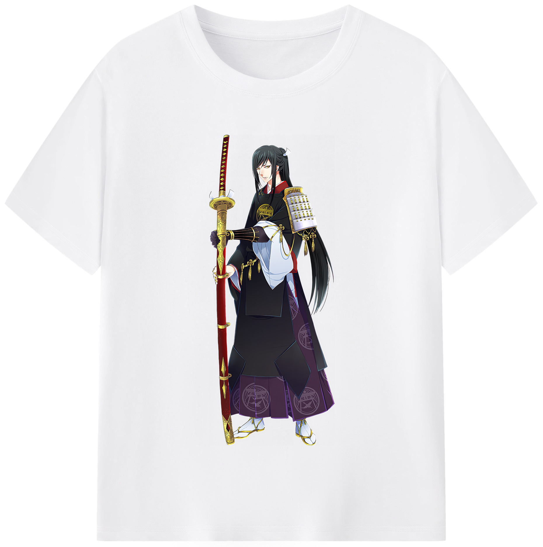 （画像用） 刀剣乱舞 Touken Ranbu 綿100％半袖Tシャツ（フロントプリント）