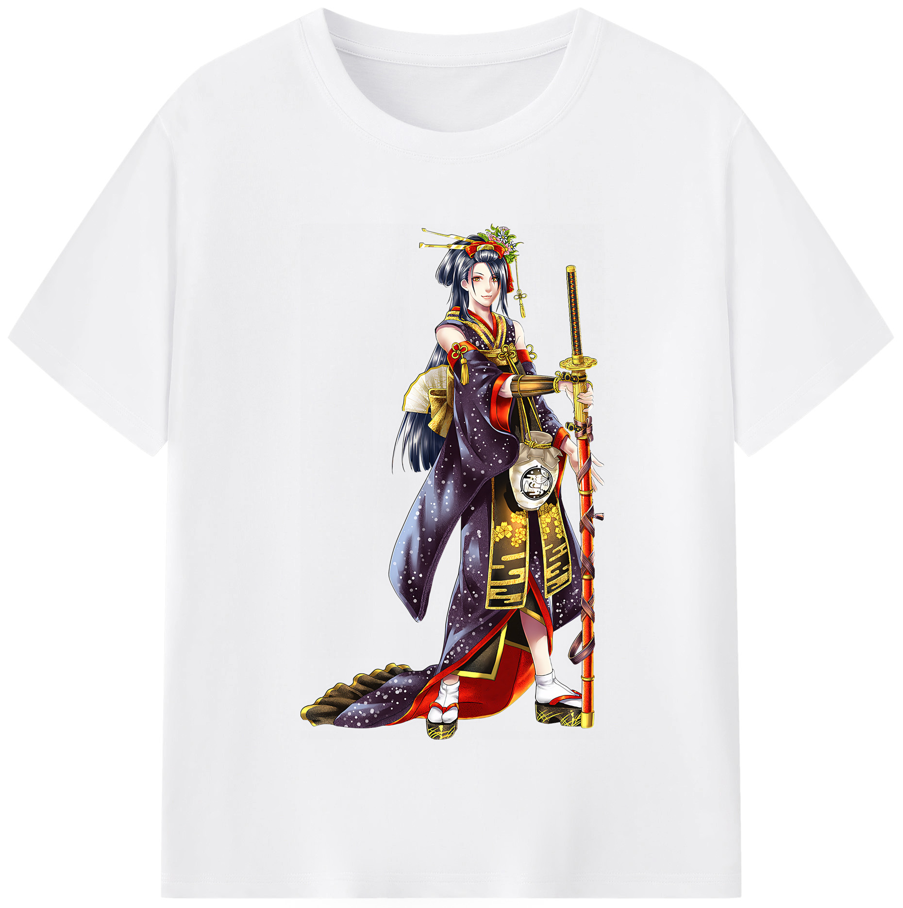 （画像用） 刀剣乱舞 Touken Ranbu 綿100％半袖Tシャツ（フロントプリント）