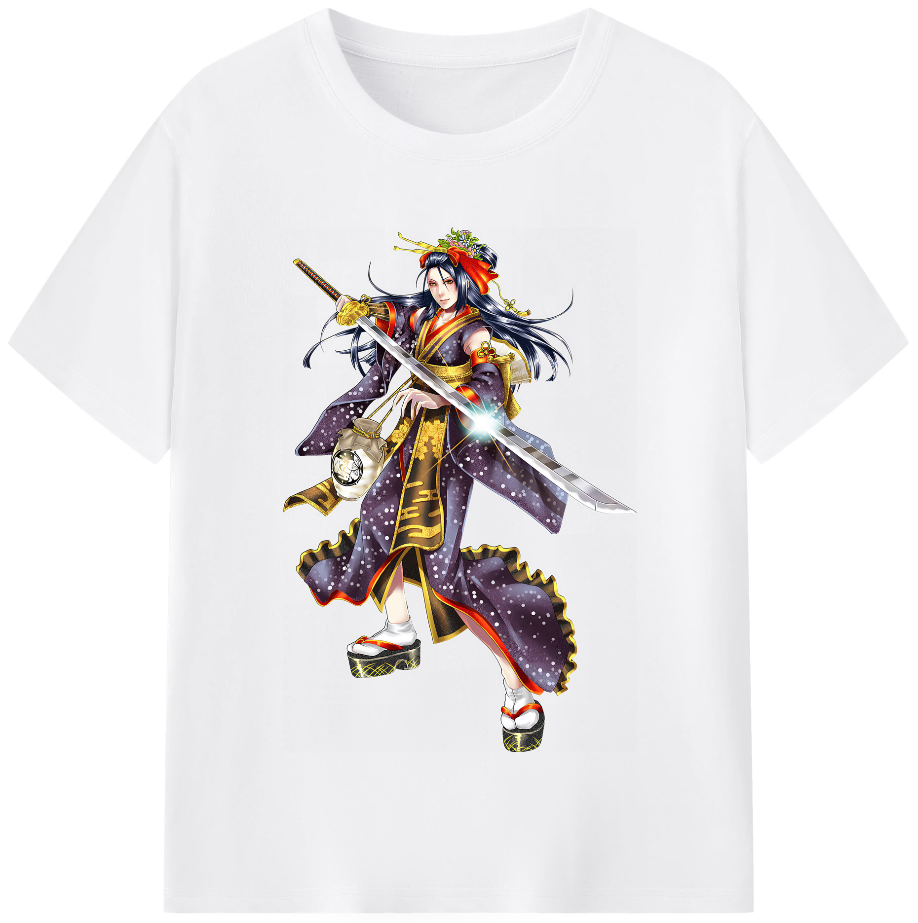（画像用） 刀剣乱舞 Touken Ranbu 綿100％半袖Tシャツ（フロントプリント）