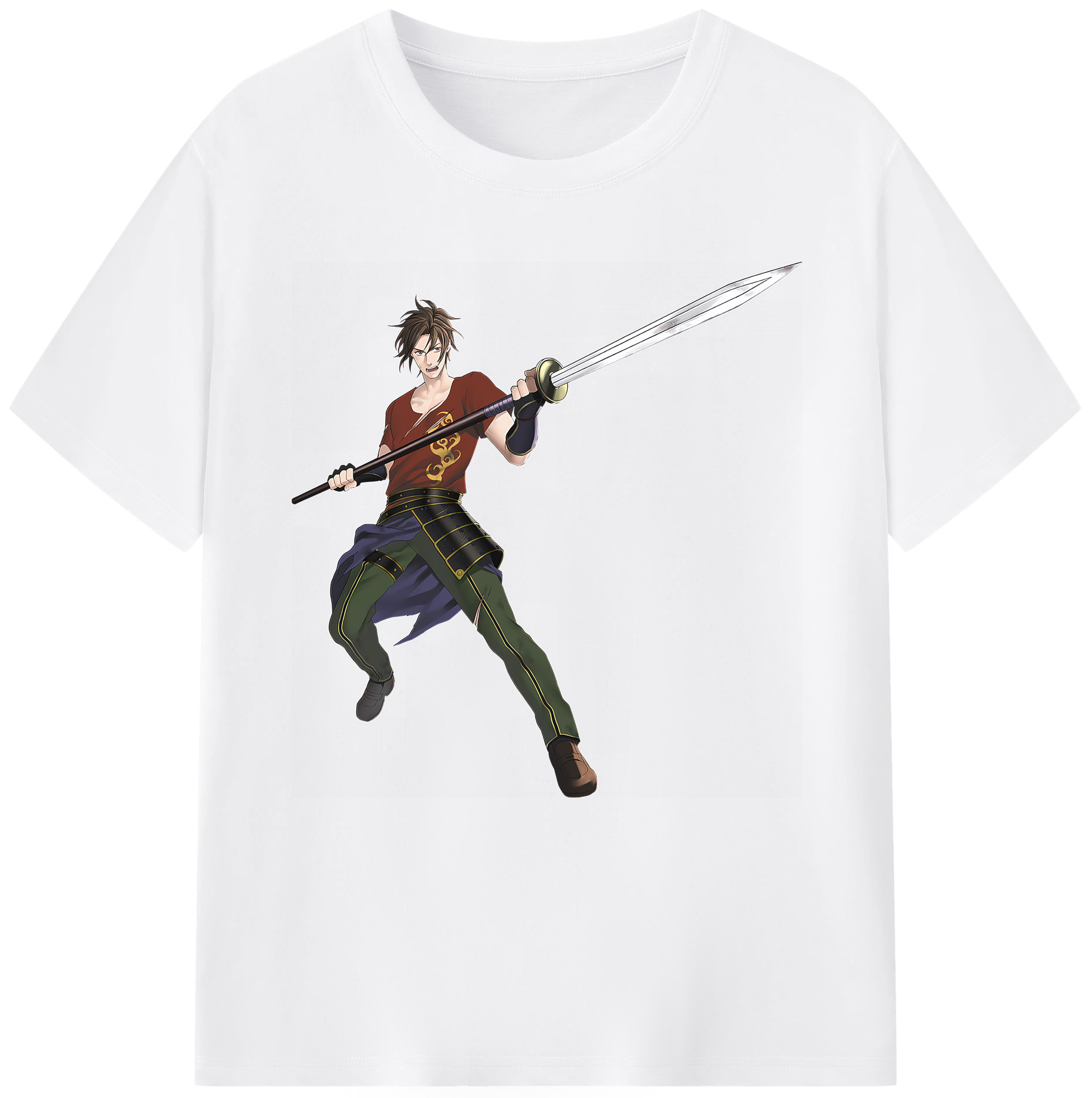 （画像用） 刀剣乱舞 Touken Ranbu 綿100％半袖Tシャツ（フロントプリント）