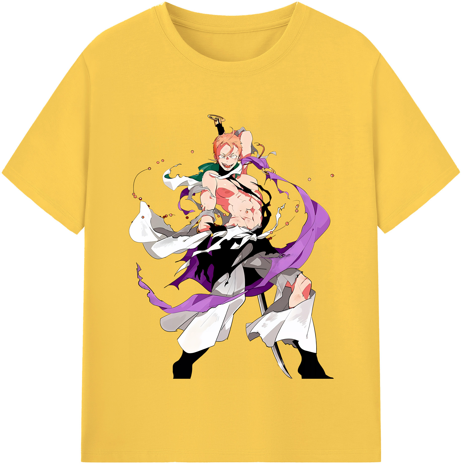 （画像用） 刀剣乱舞 Touken Ranbu 綿100％半袖Tシャツ（フロントプリント）