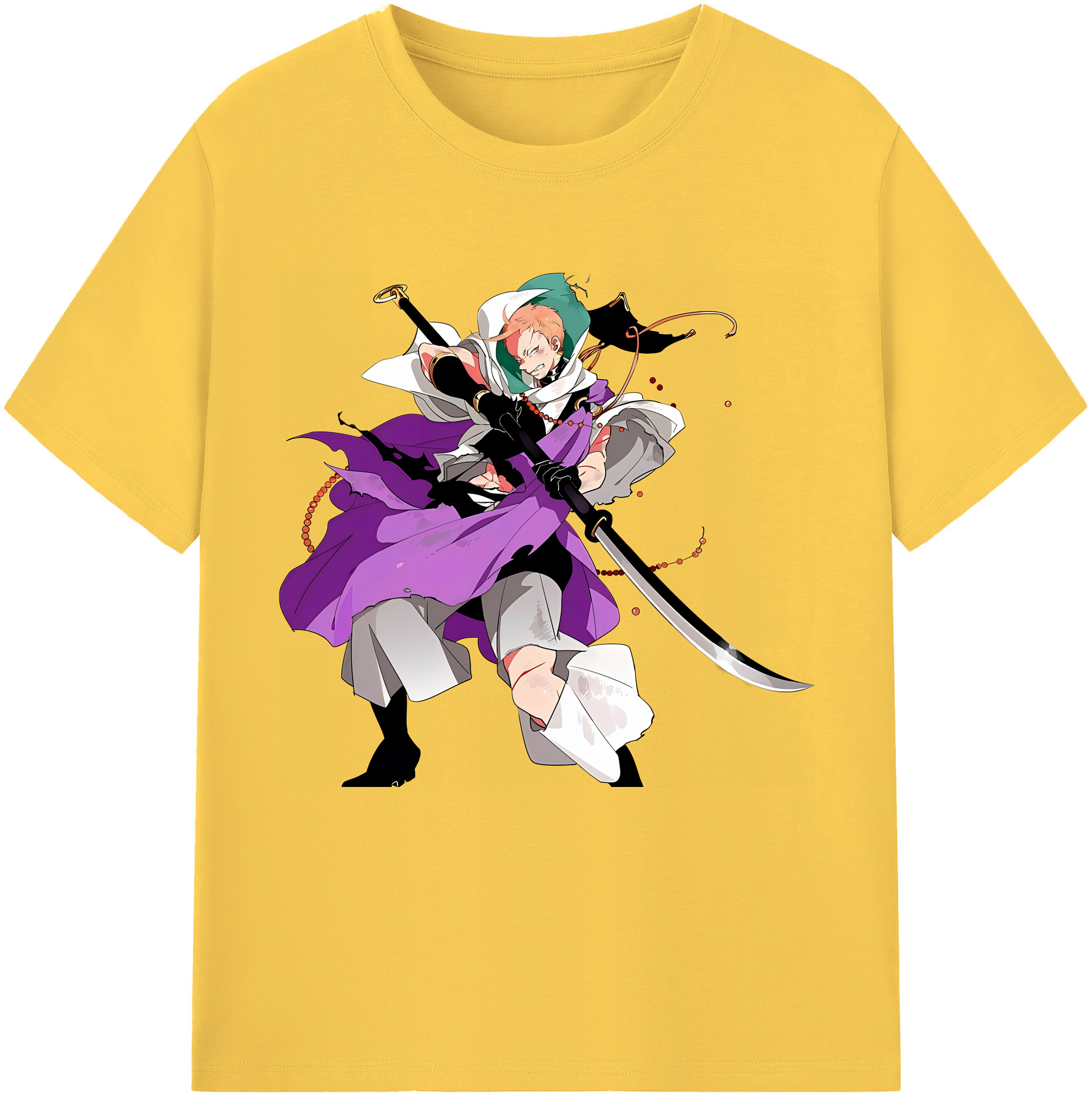 （画像用） 刀剣乱舞 Touken Ranbu 綿100％半袖Tシャツ（フロントプリント）