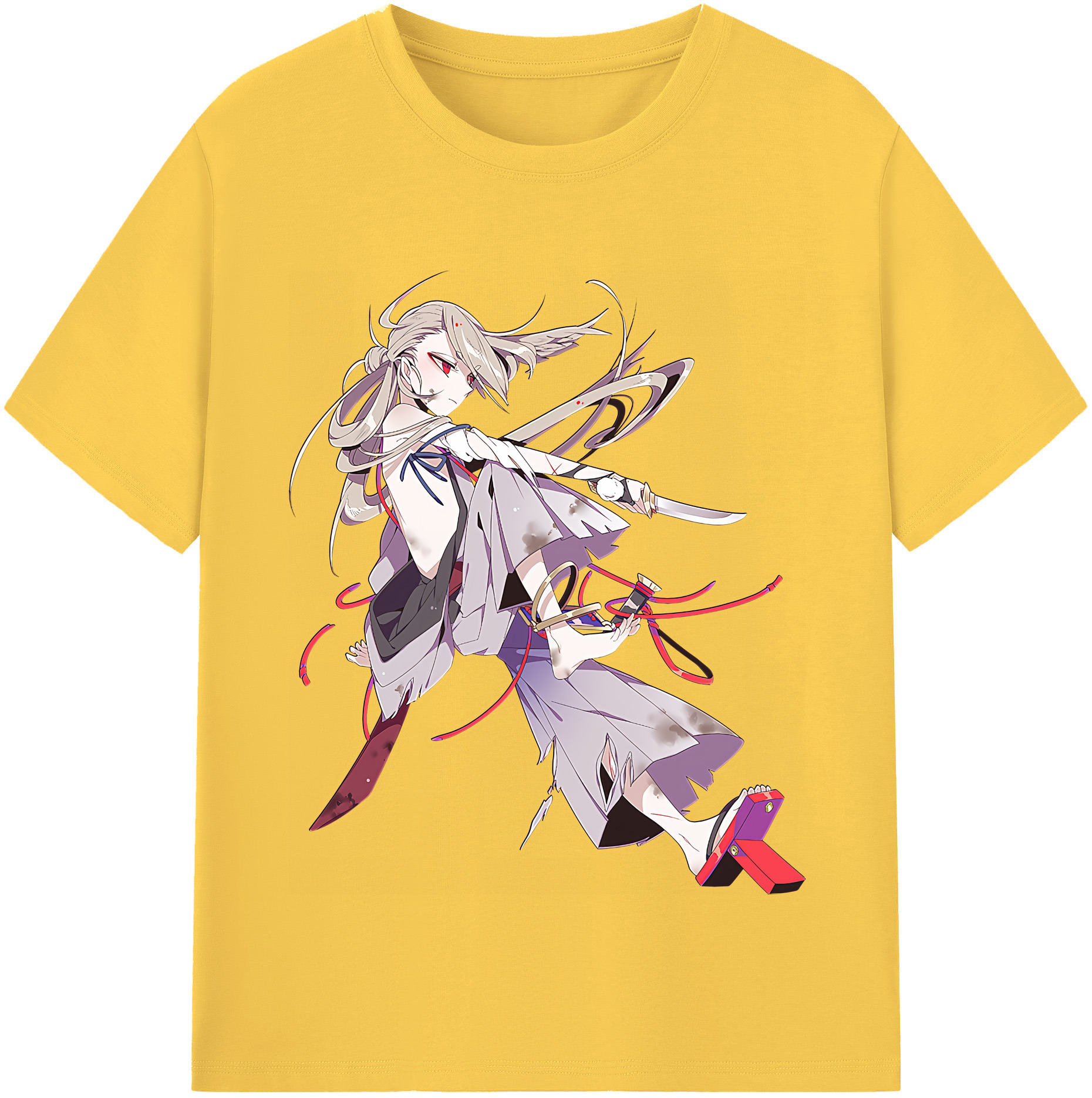 （画像用） 刀剣乱舞 Touken Ranbu 綿100％半袖Tシャツ（フロントプリント）