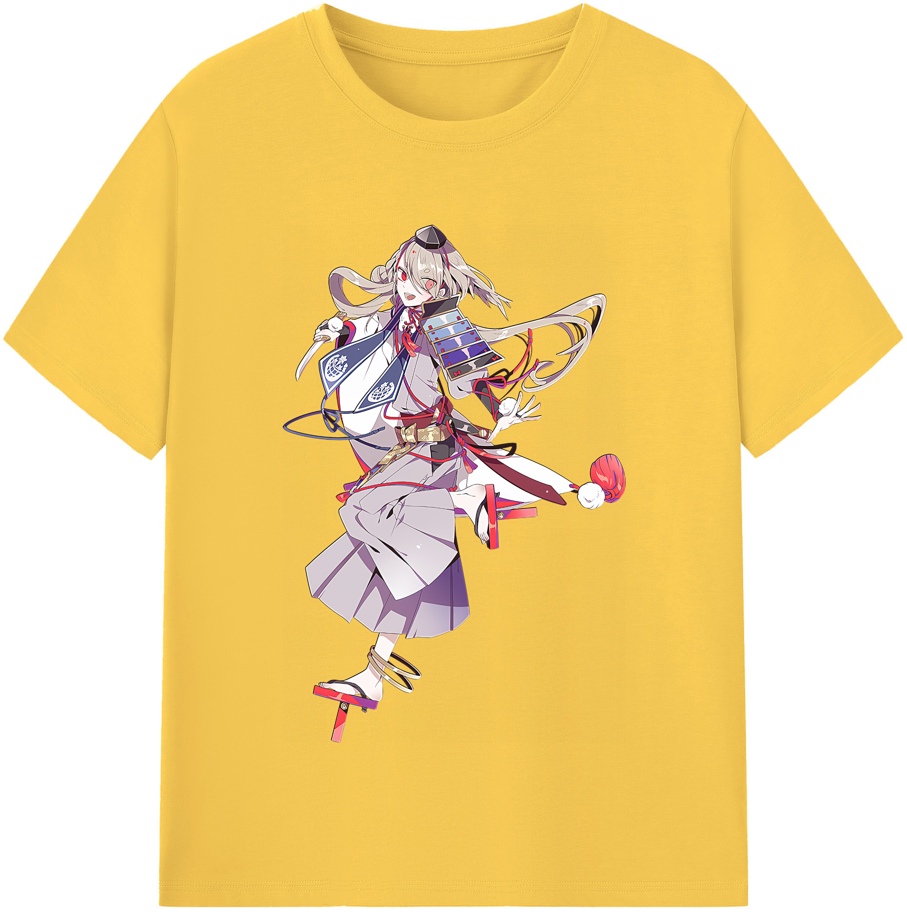 （画像用） 刀剣乱舞 Touken Ranbu 綿100％半袖Tシャツ（フロントプリント）