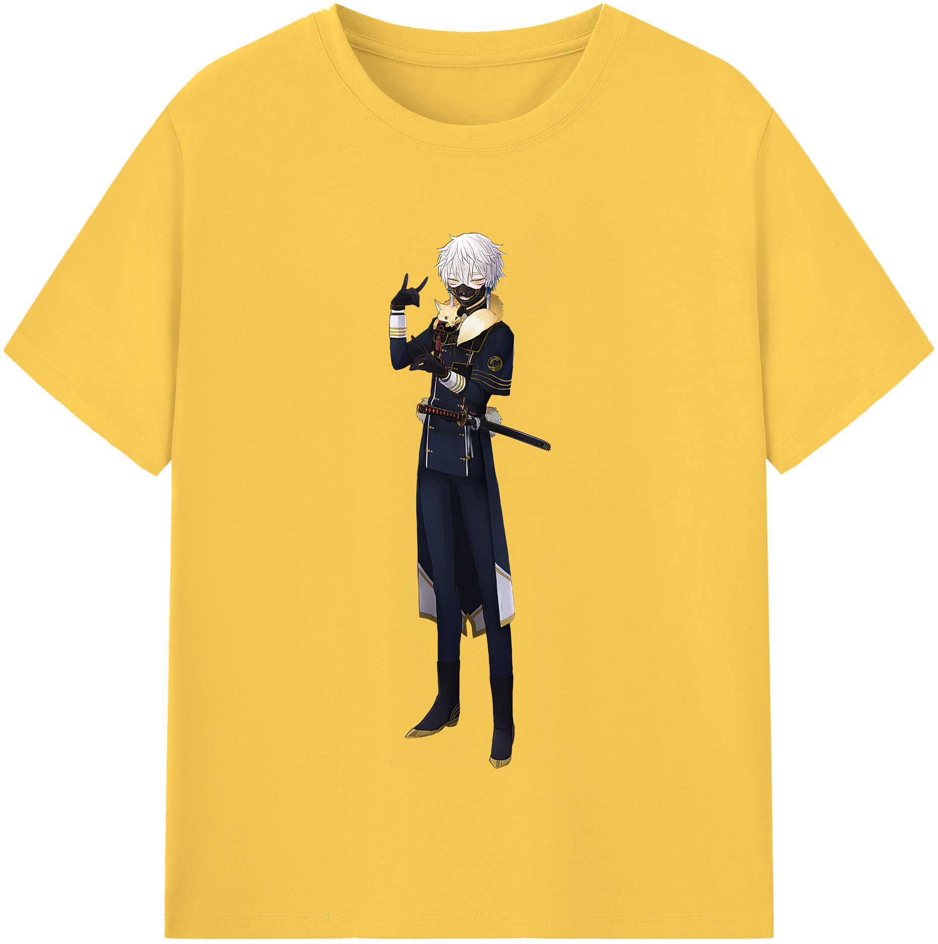 （画像用） 刀剣乱舞 Touken Ranbu 綿100％半袖Tシャツ（フロントプリント）