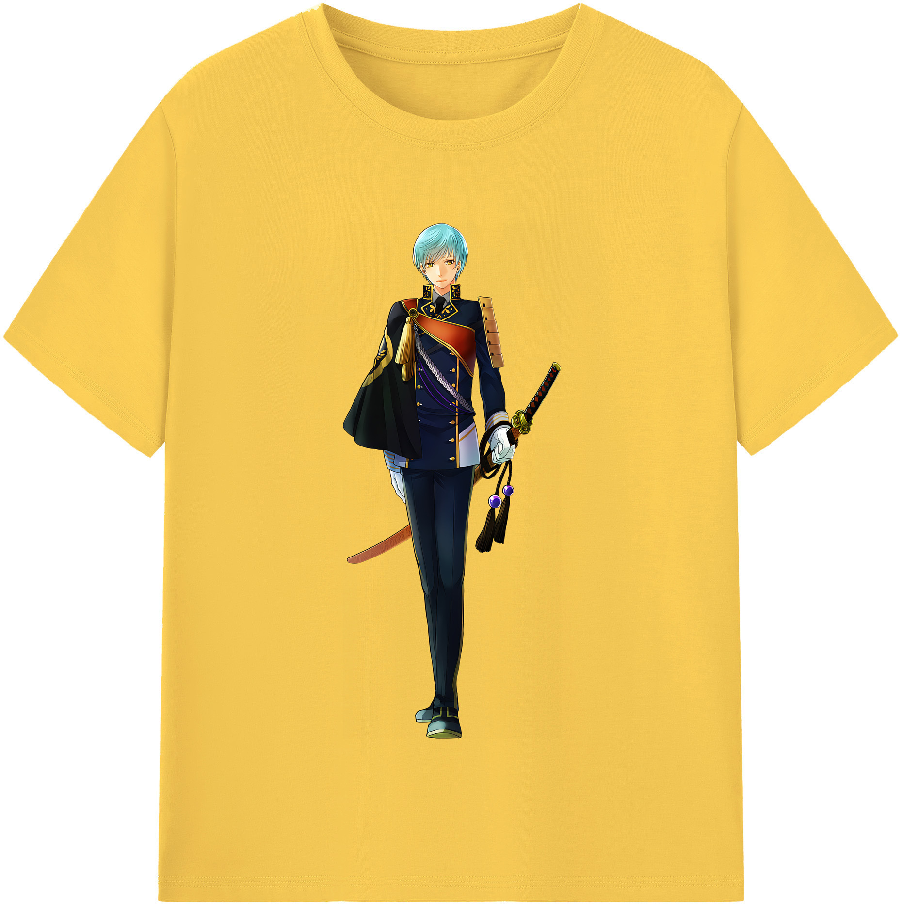 （画像用） 刀剣乱舞 Touken Ranbu 綿100％半袖Tシャツ（フロントプリント）