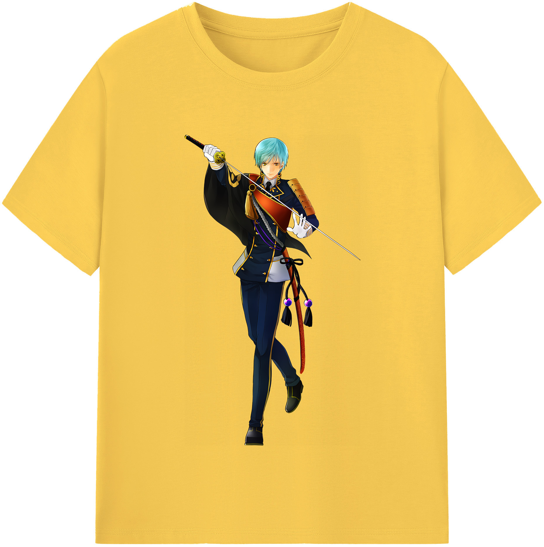 （画像用） 刀剣乱舞 Touken Ranbu 綿100％半袖Tシャツ（フロントプリント）