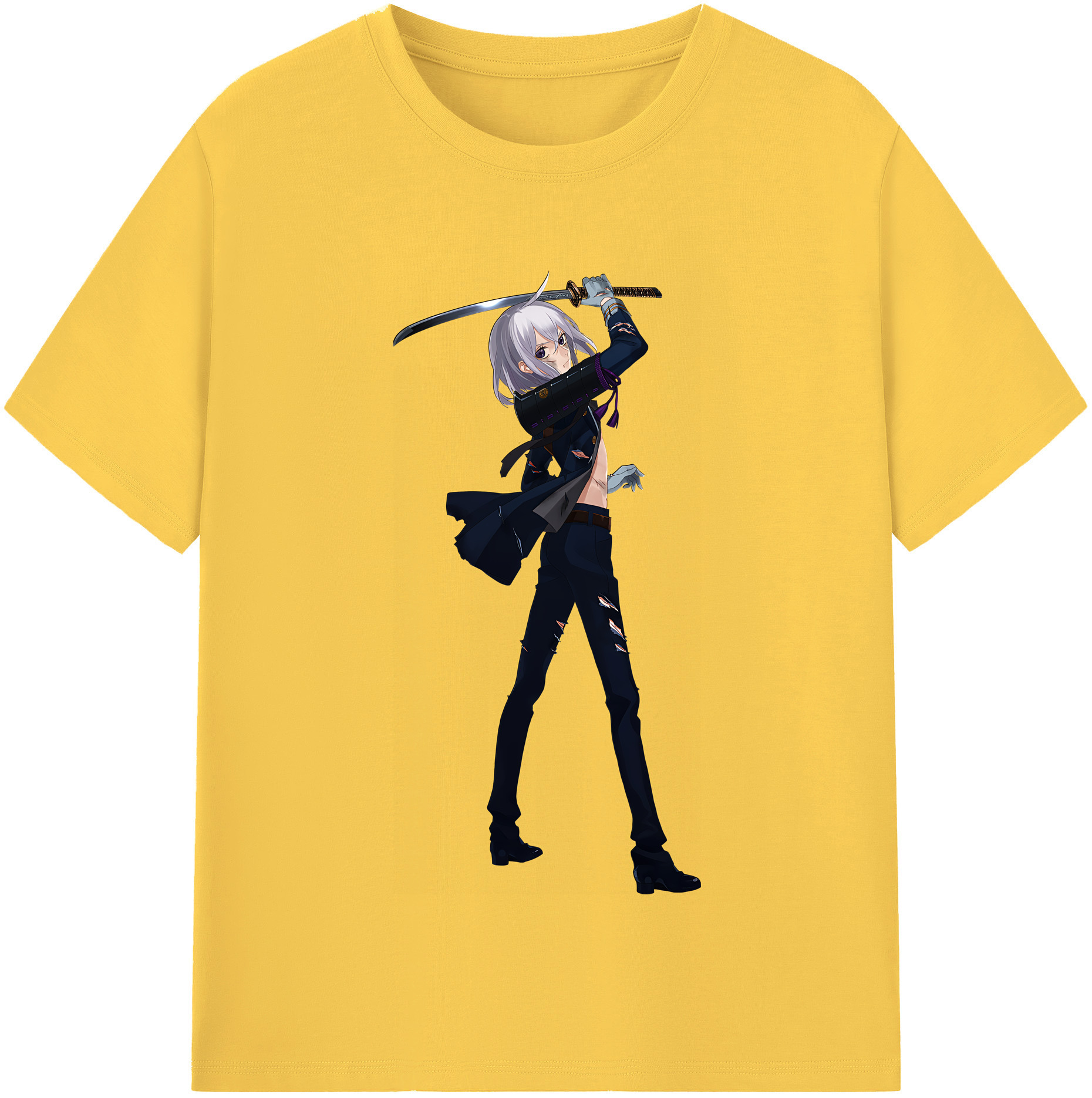 （画像用） 刀剣乱舞 Touken Ranbu 綿100％半袖Tシャツ（フロントプリント）