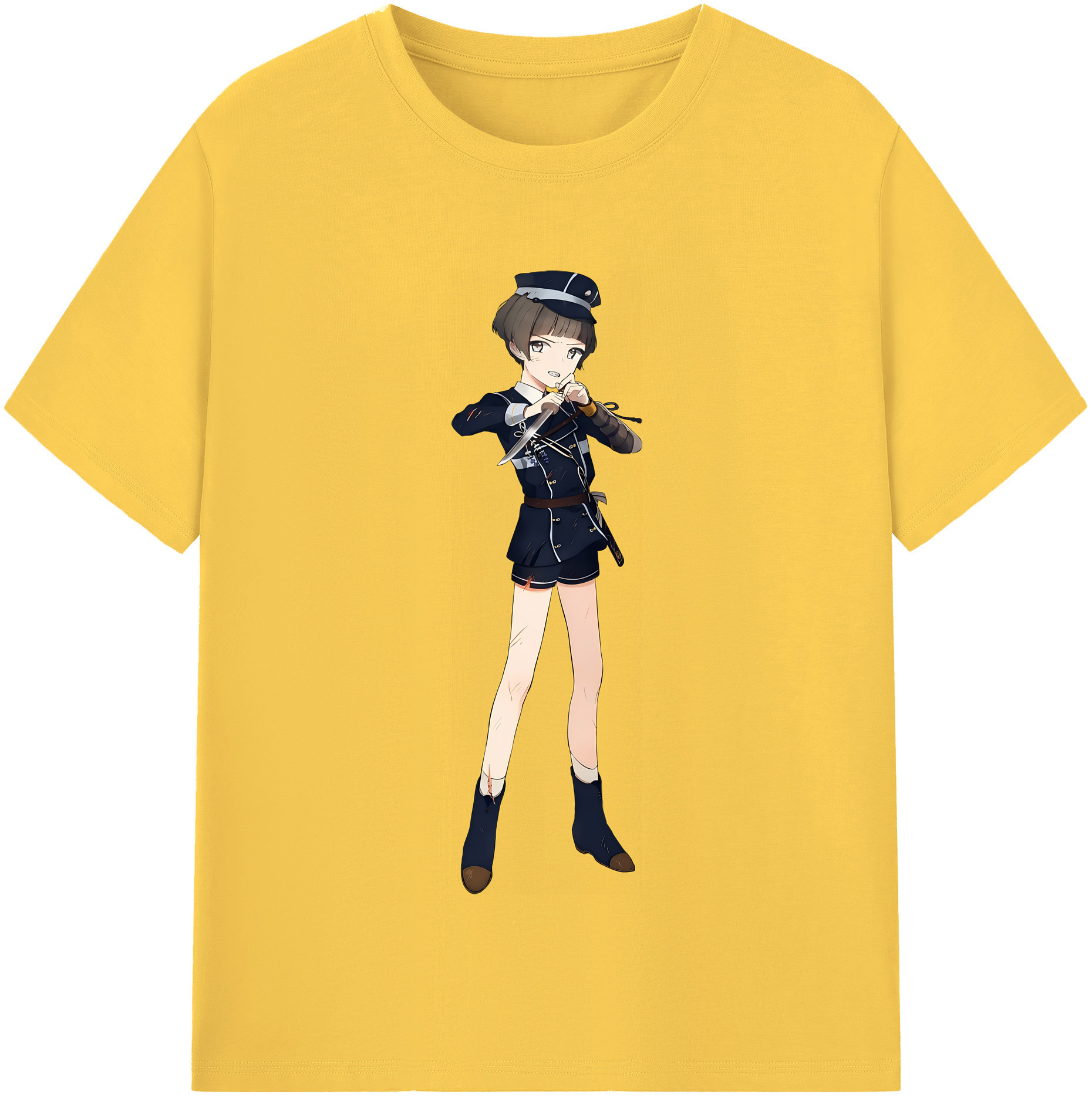 （画像用） 刀剣乱舞 Touken Ranbu 綿100％半袖Tシャツ（フロントプリント）