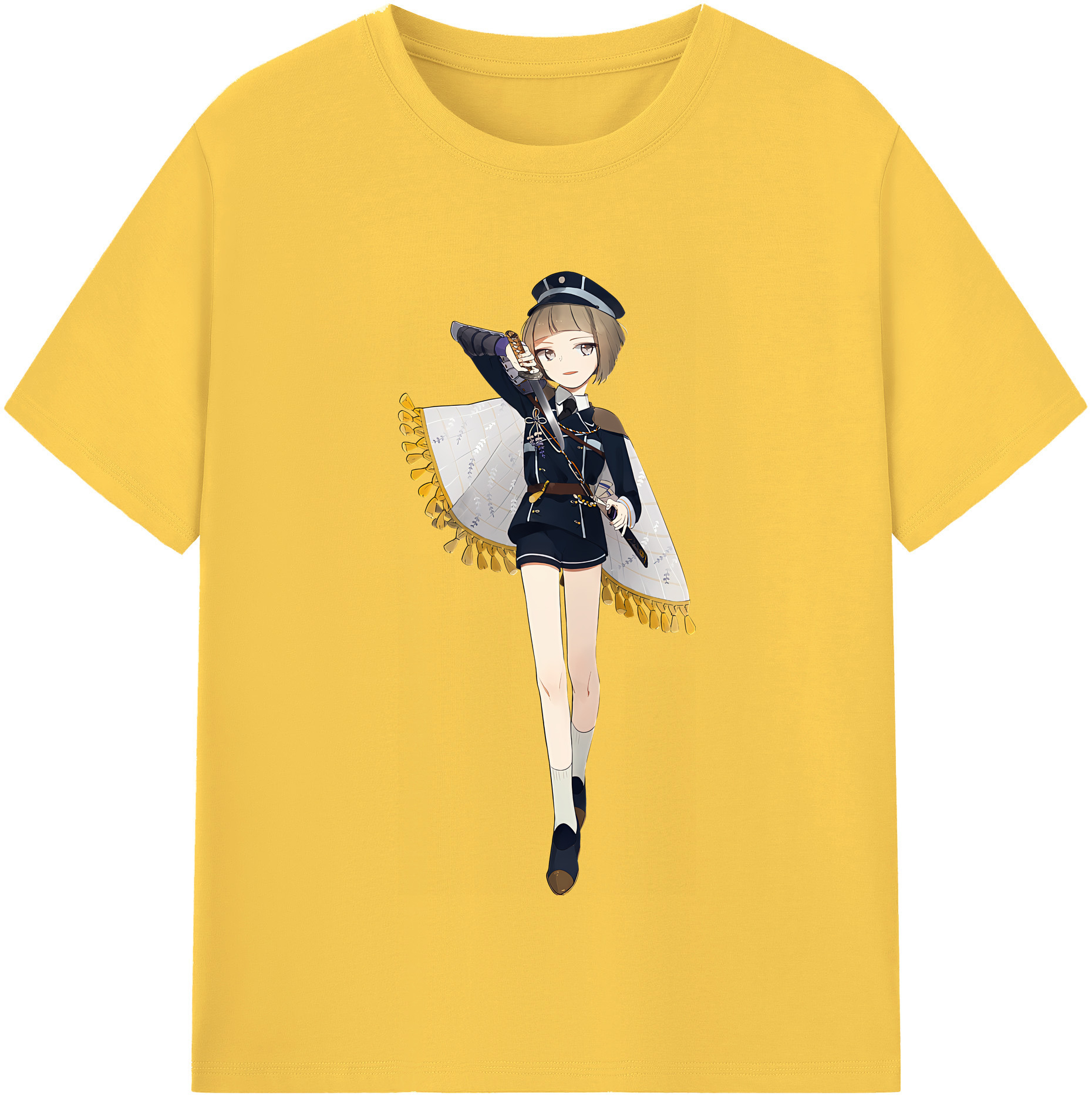 （画像用） 刀剣乱舞 Touken Ranbu 綿100％半袖Tシャツ（フロントプリント）