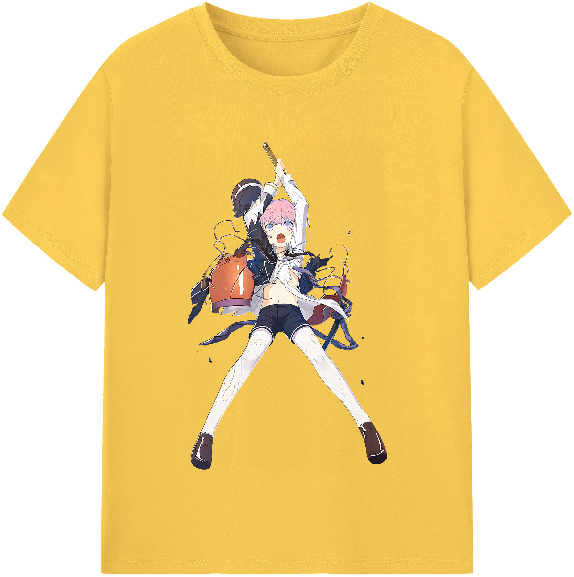 （画像用） 刀剣乱舞 Touken Ranbu 綿100％半袖Tシャツ（フロントプリント）