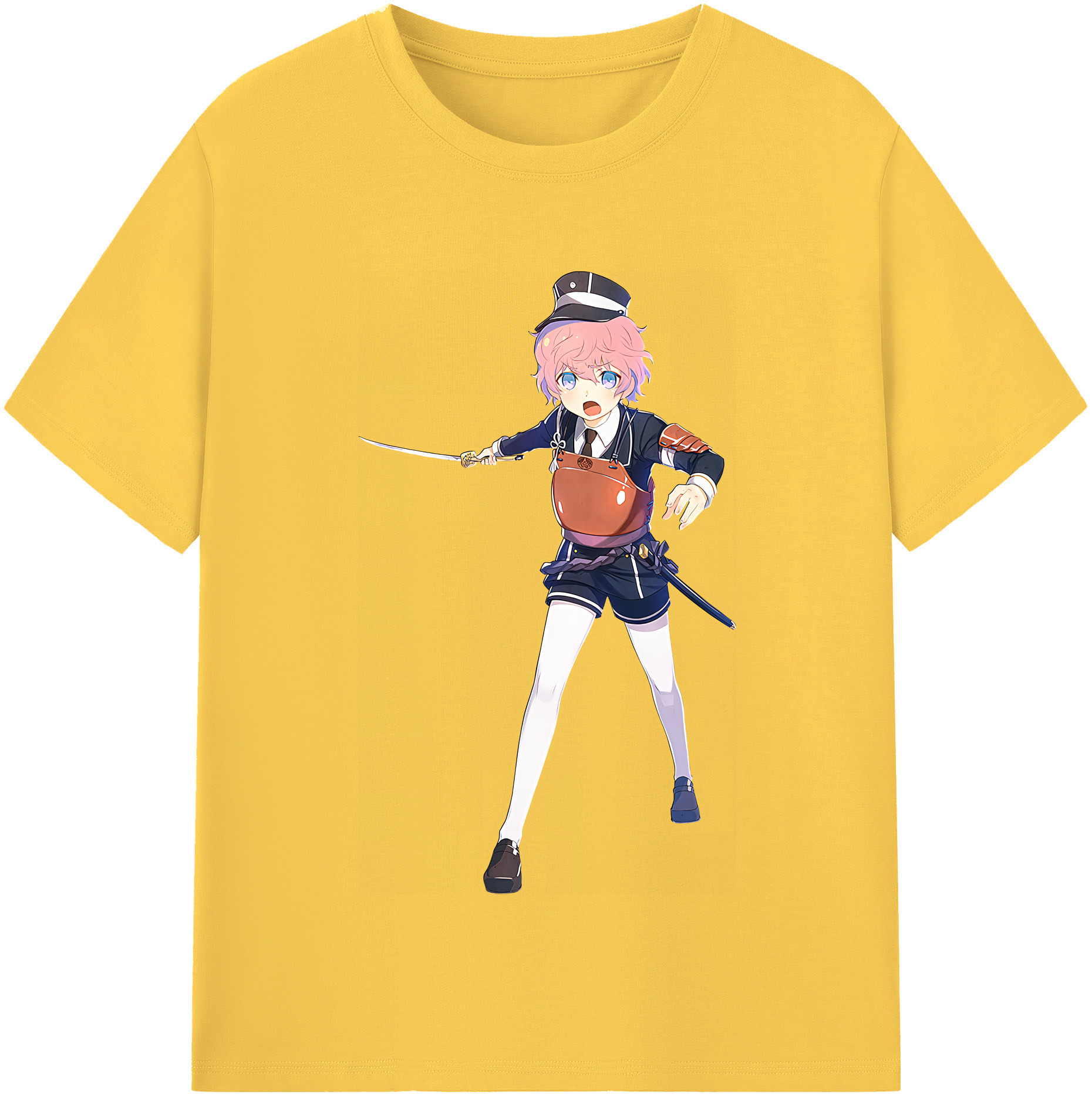 （画像用） 刀剣乱舞 Touken Ranbu 綿100％半袖Tシャツ（フロントプリント）