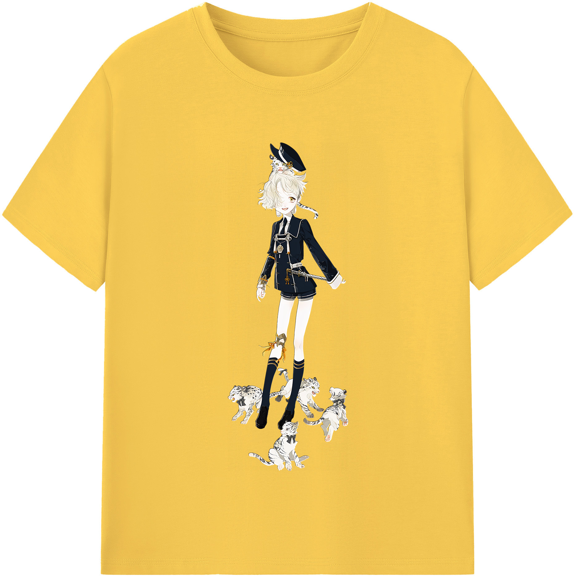 （画像用） 刀剣乱舞 Touken Ranbu 綿100％半袖Tシャツ（フロントプリント）