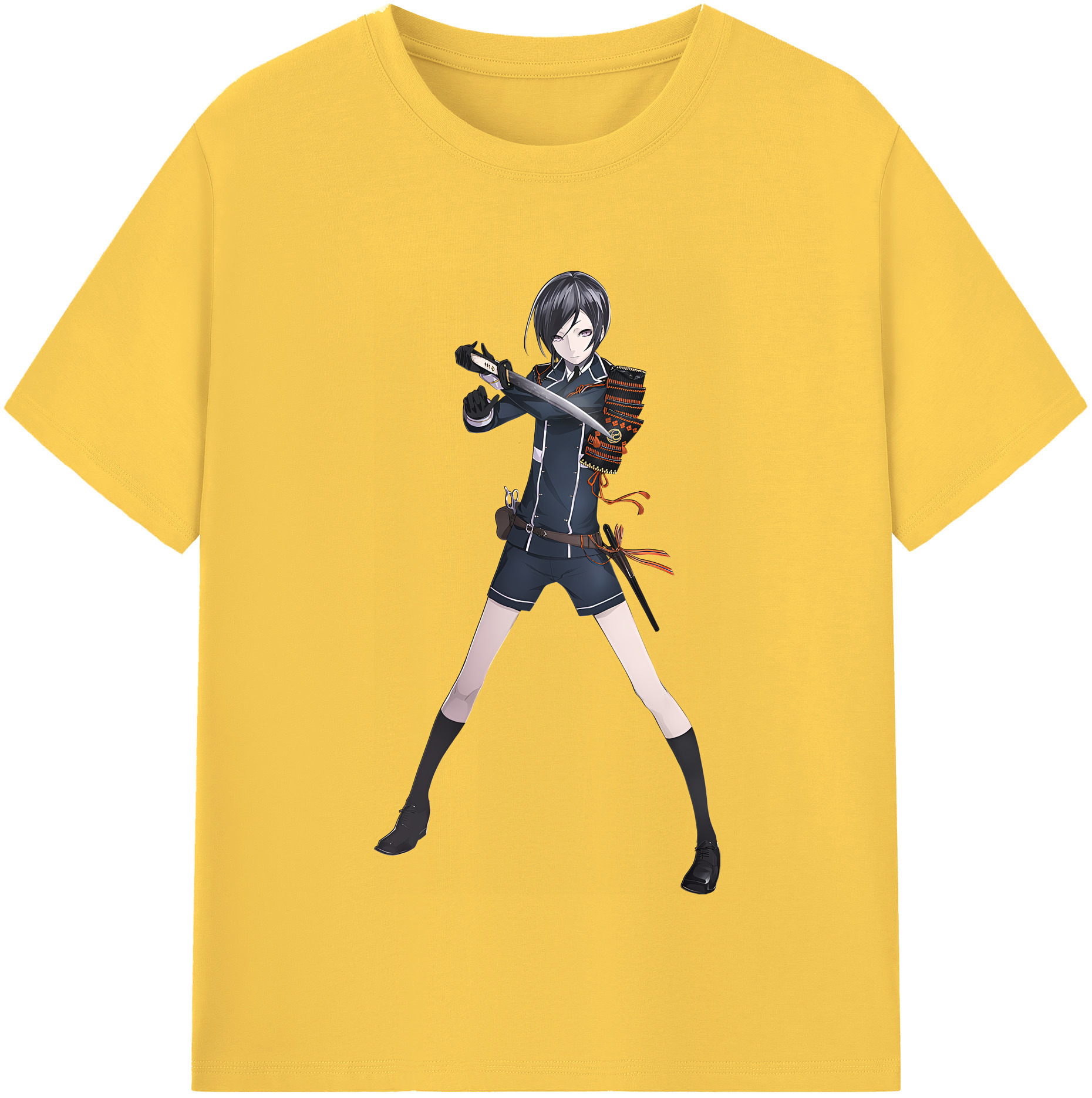 （画像用） 刀剣乱舞 Touken Ranbu 綿100％半袖Tシャツ（フロントプリント）