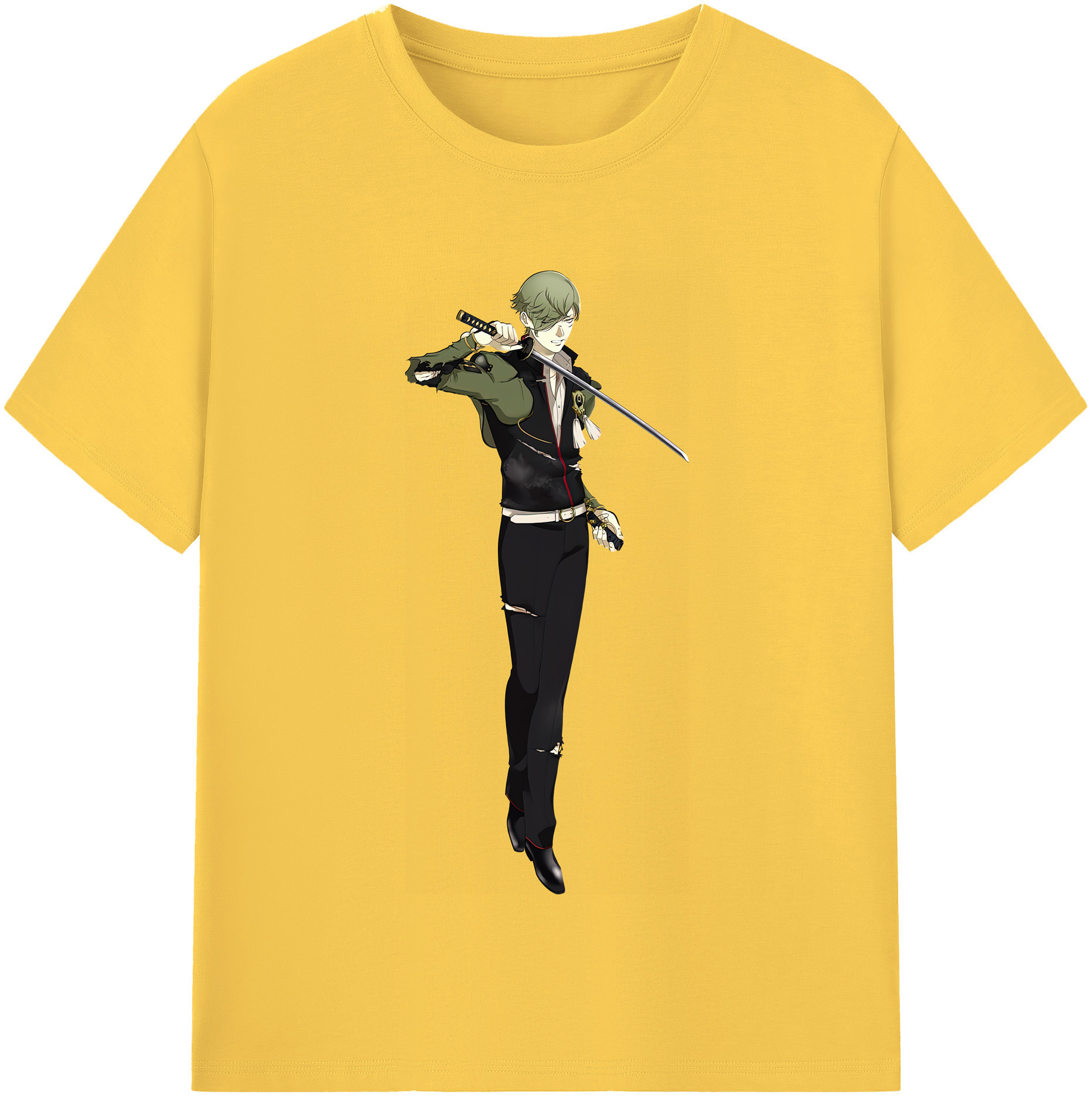 （画像用） 刀剣乱舞 Touken Ranbu 綿100％半袖Tシャツ（フロントプリント）