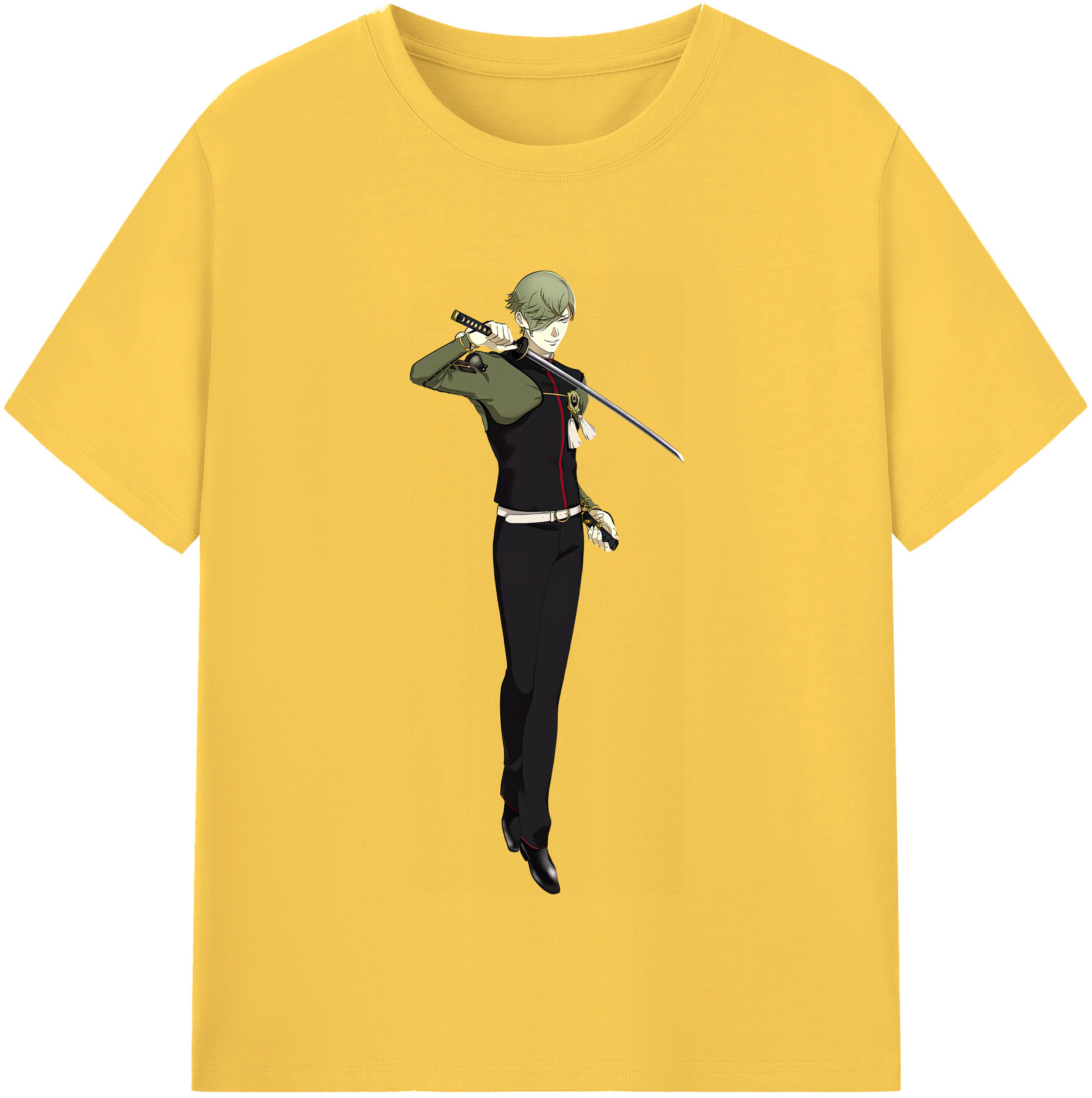 （画像用） 刀剣乱舞 Touken Ranbu 綿100％半袖Tシャツ（フロントプリント）